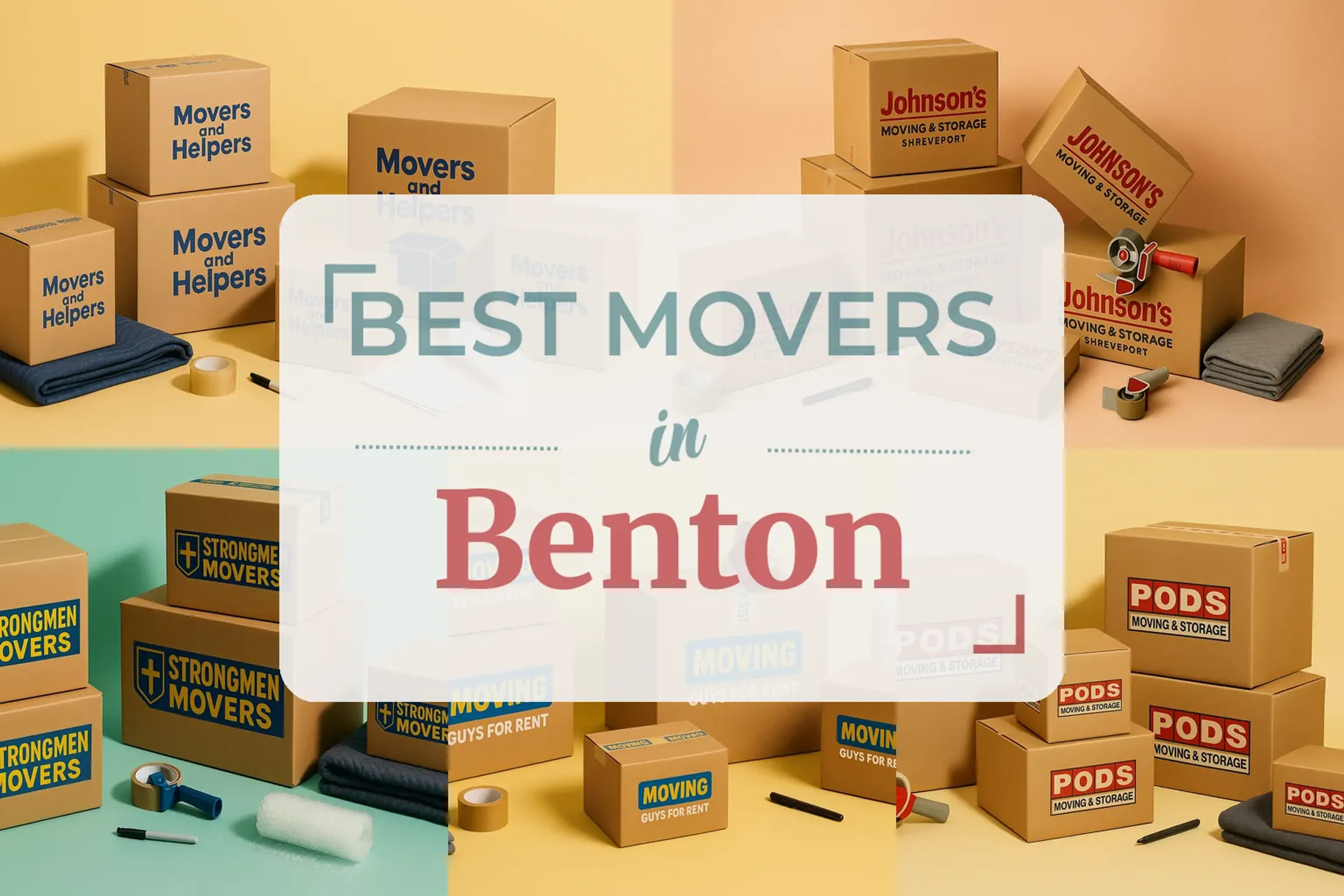 Side-by-side comparison of Benton moving companies