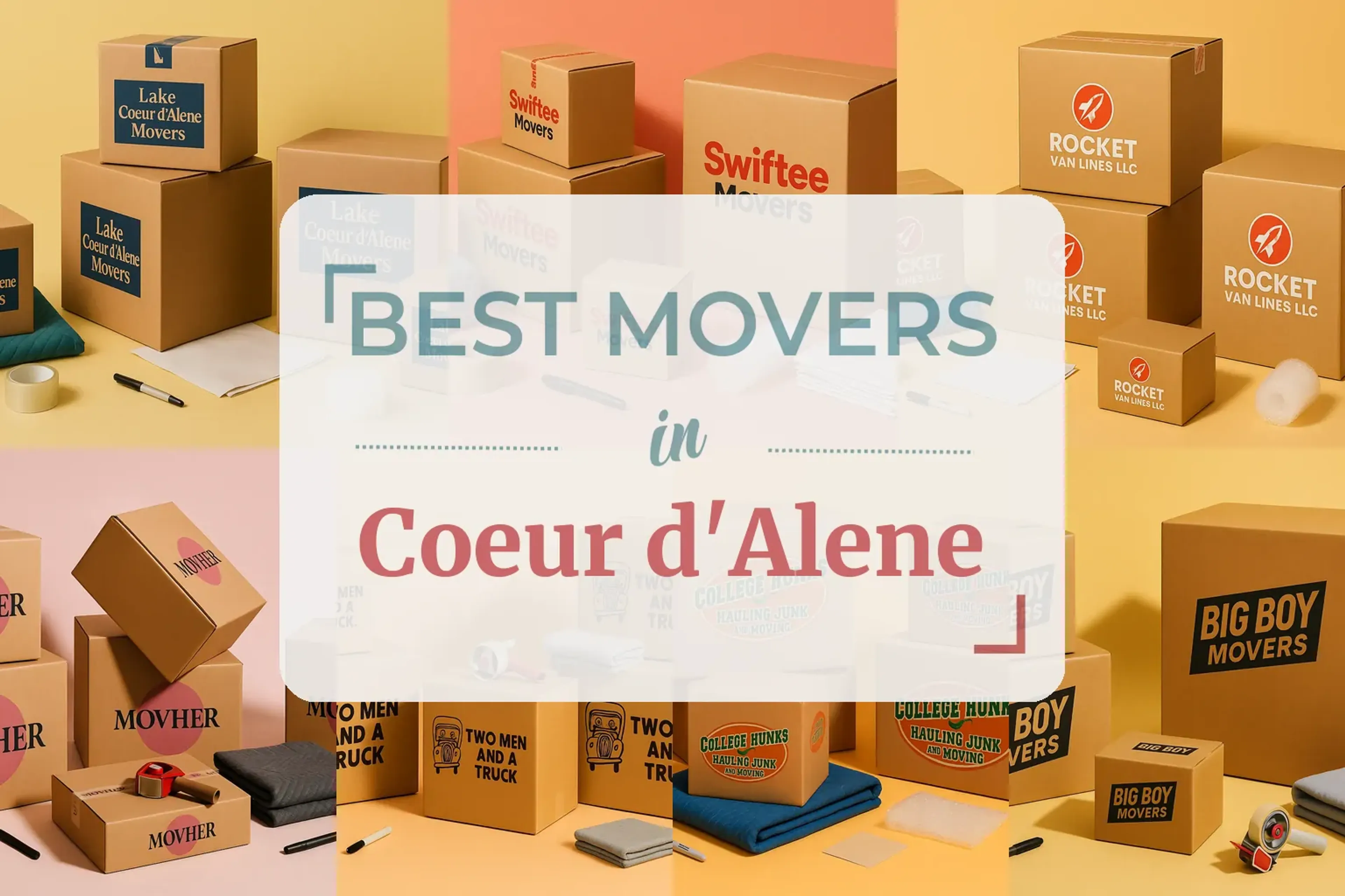 Side-by-side comparison of Coeur d'Alene moving companies