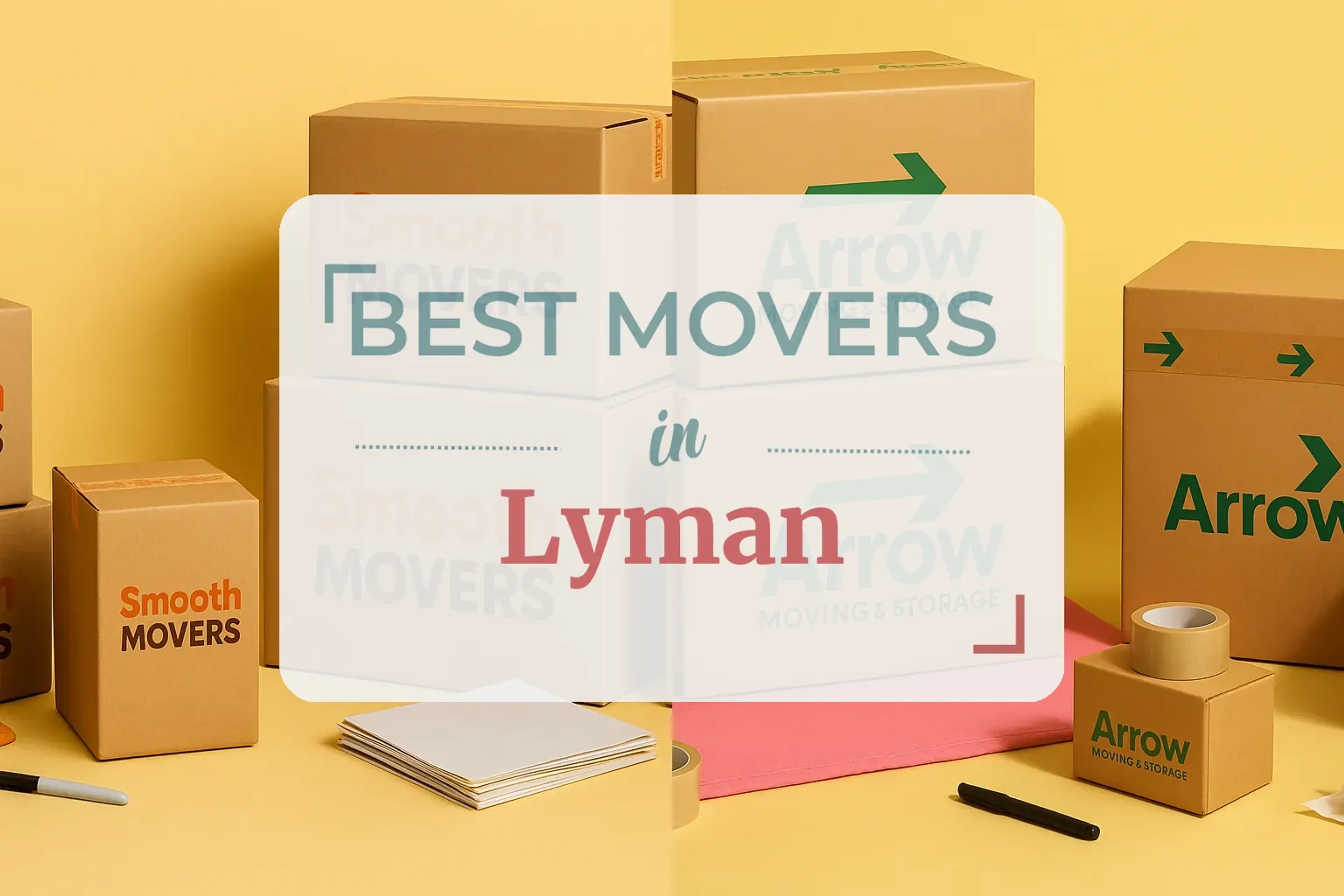 Side-by-side comparison of Lyman moving companies