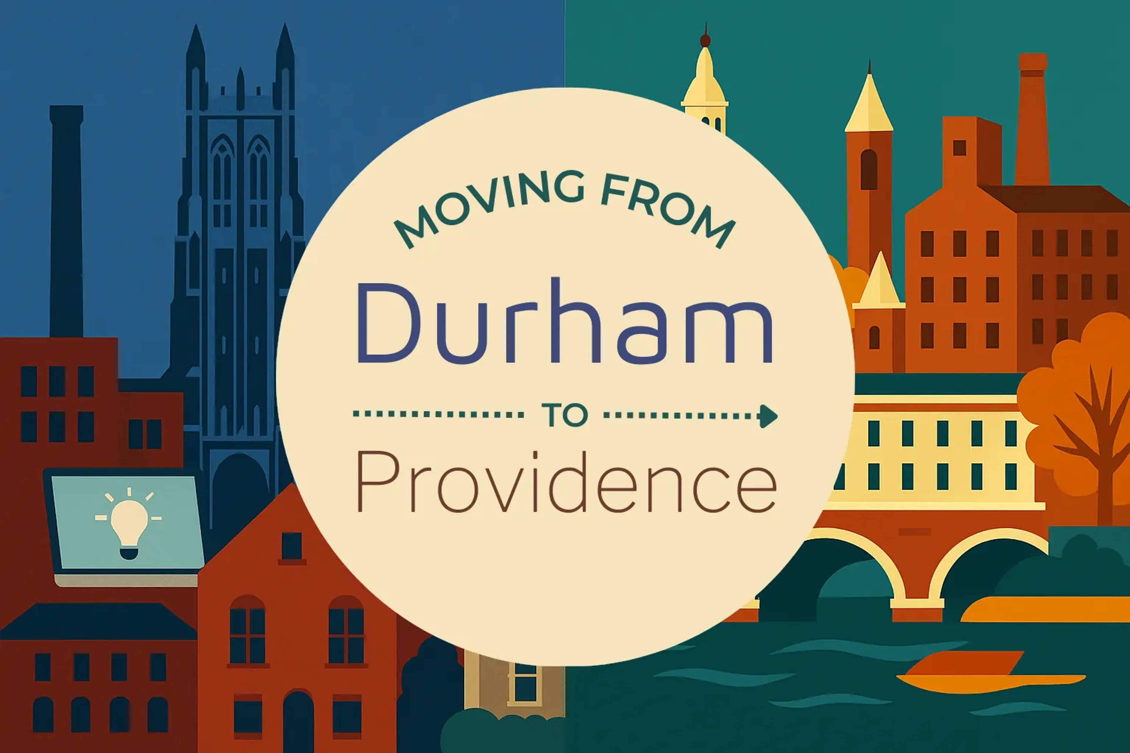 Side-by-side comparison of Durham to Providence moving companies