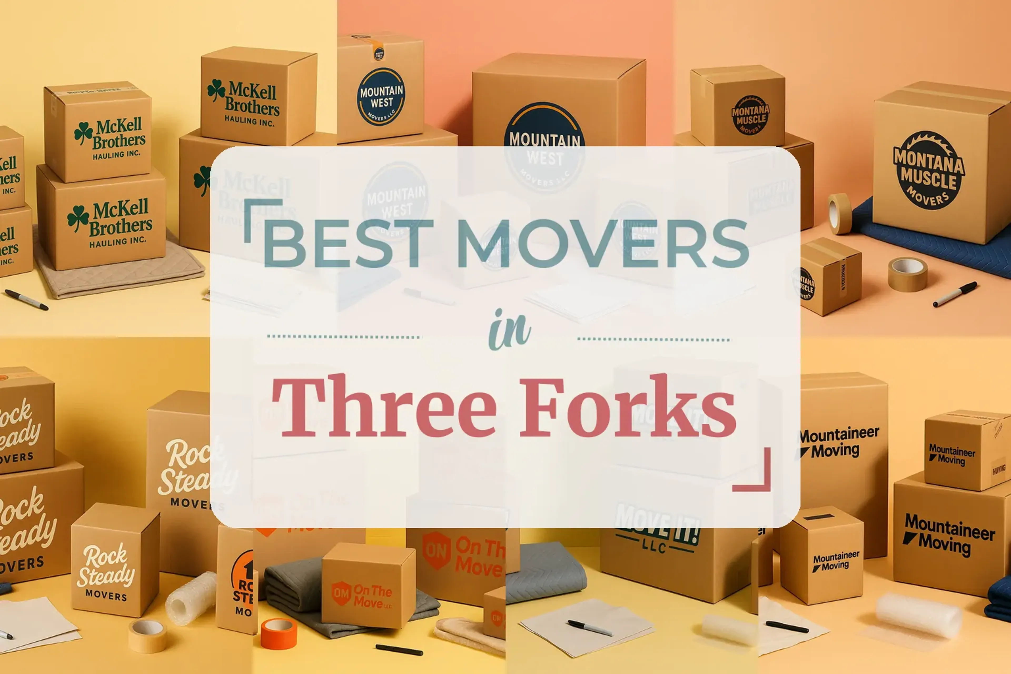 Side-by-side comparison of Three Forks moving companies