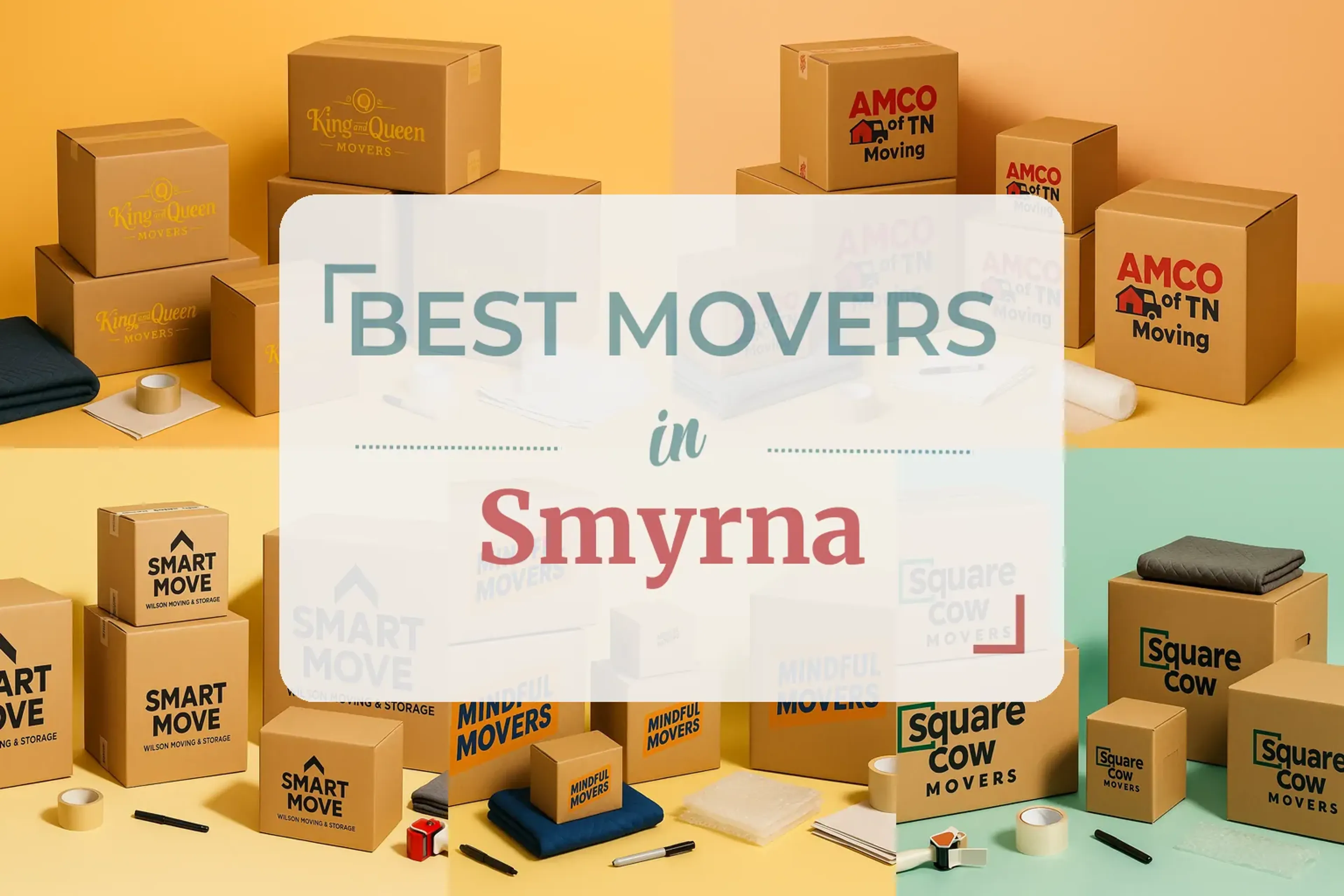 Side-by-side comparison of Smyrna moving companies