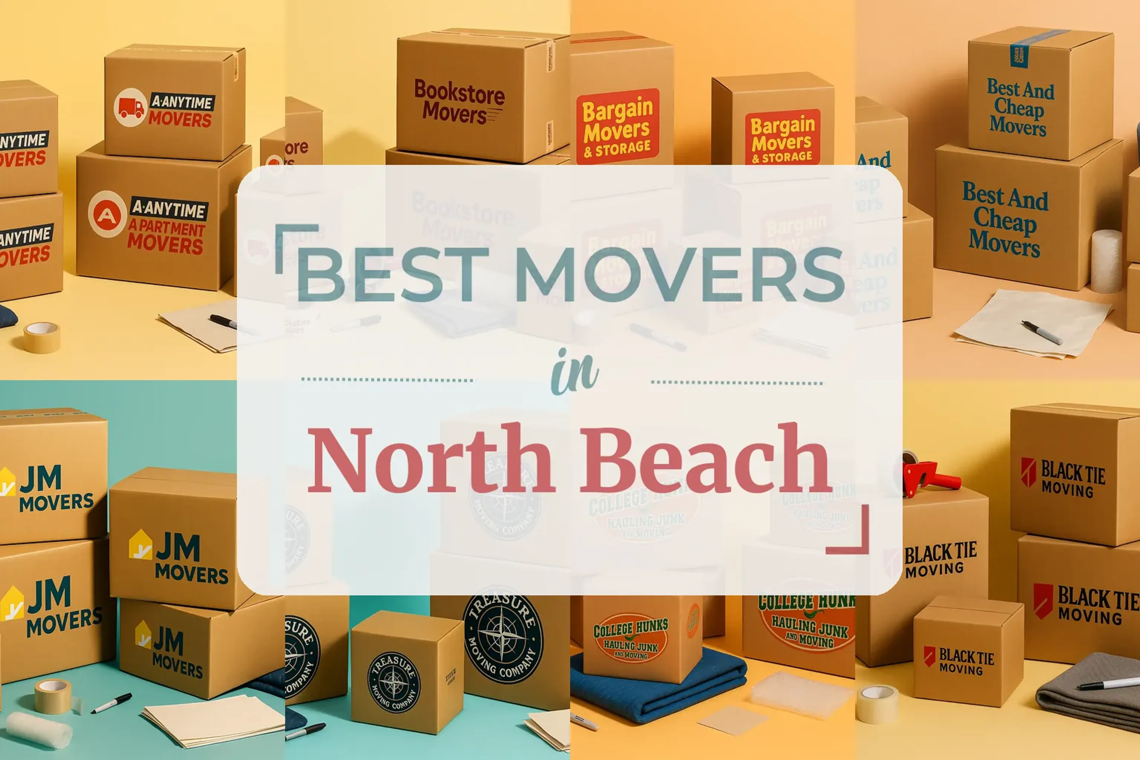 Side-by-side comparison of North Beach moving companies