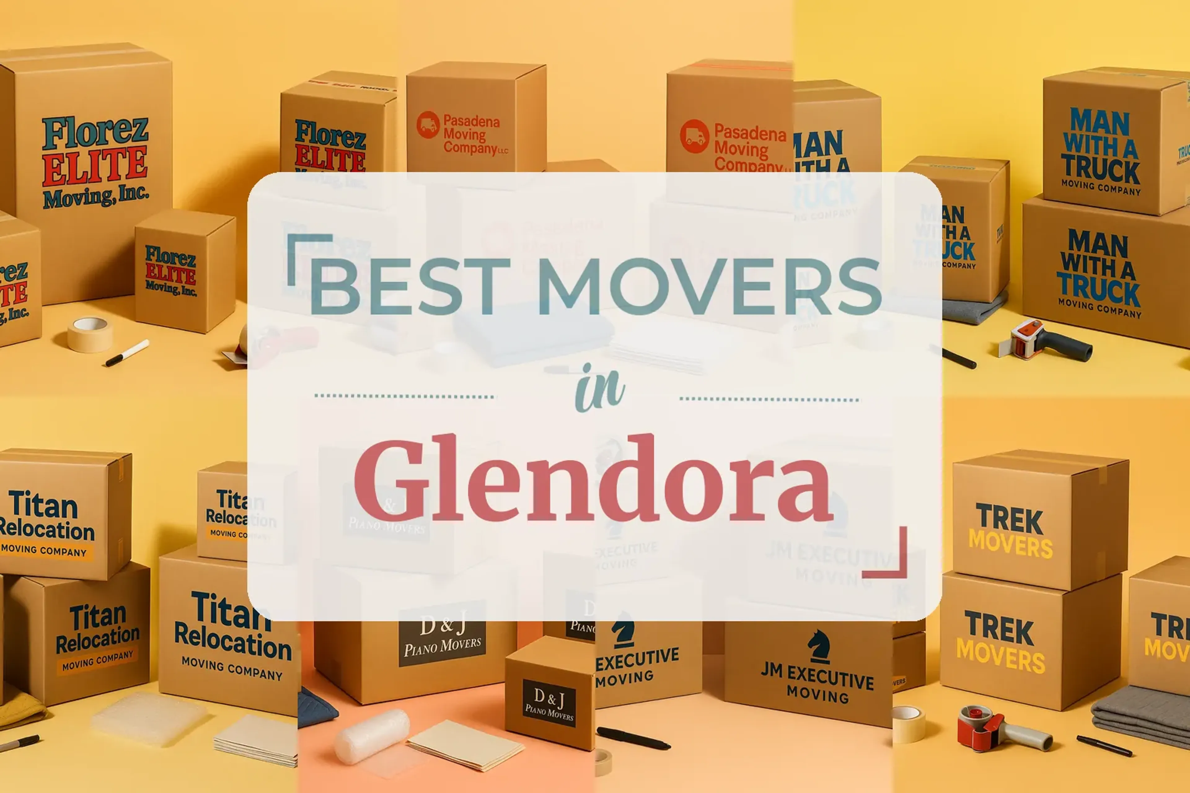 Side-by-side comparison of Glendora moving companies