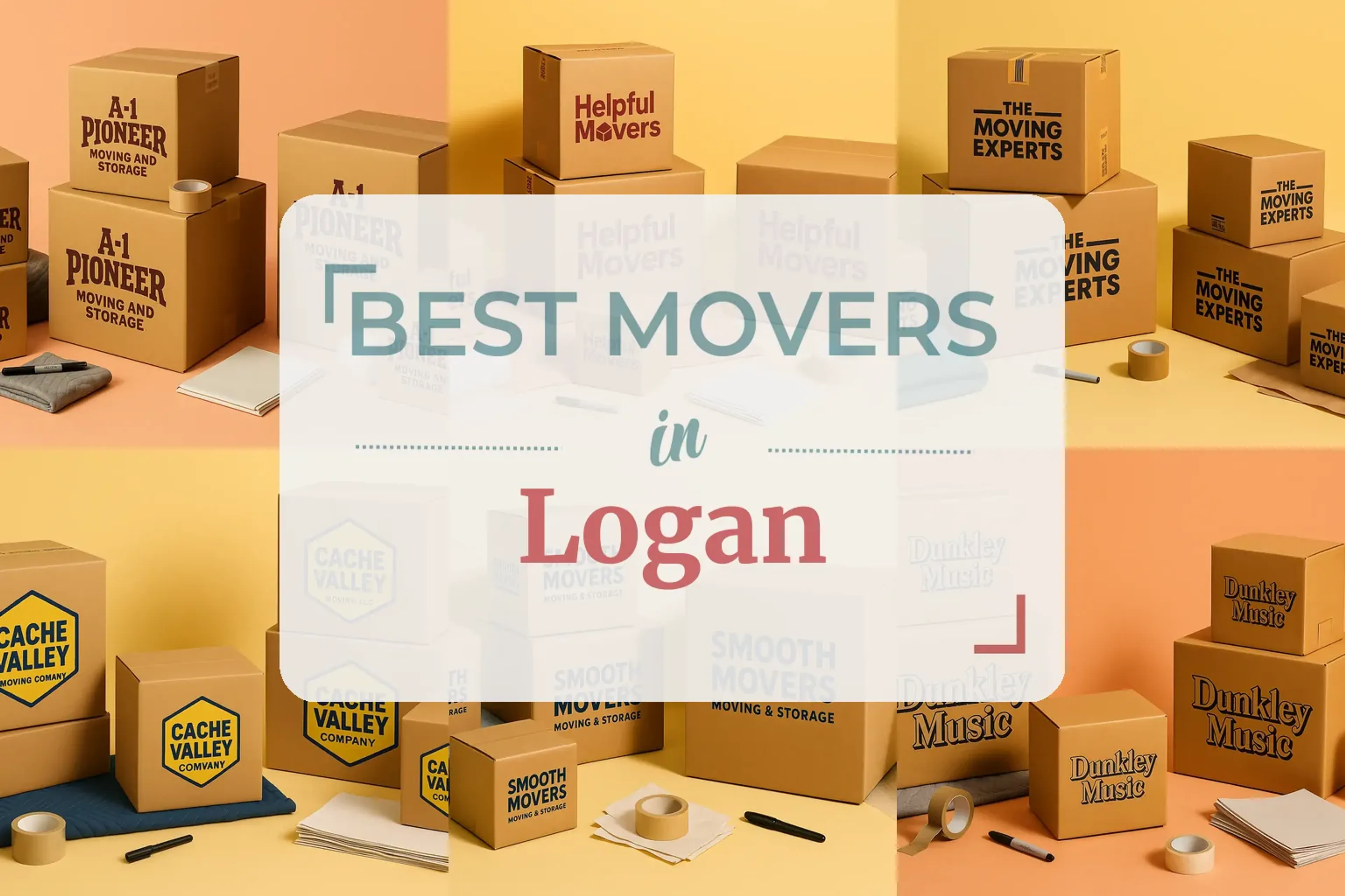 Side-by-side comparison of Logan moving companies