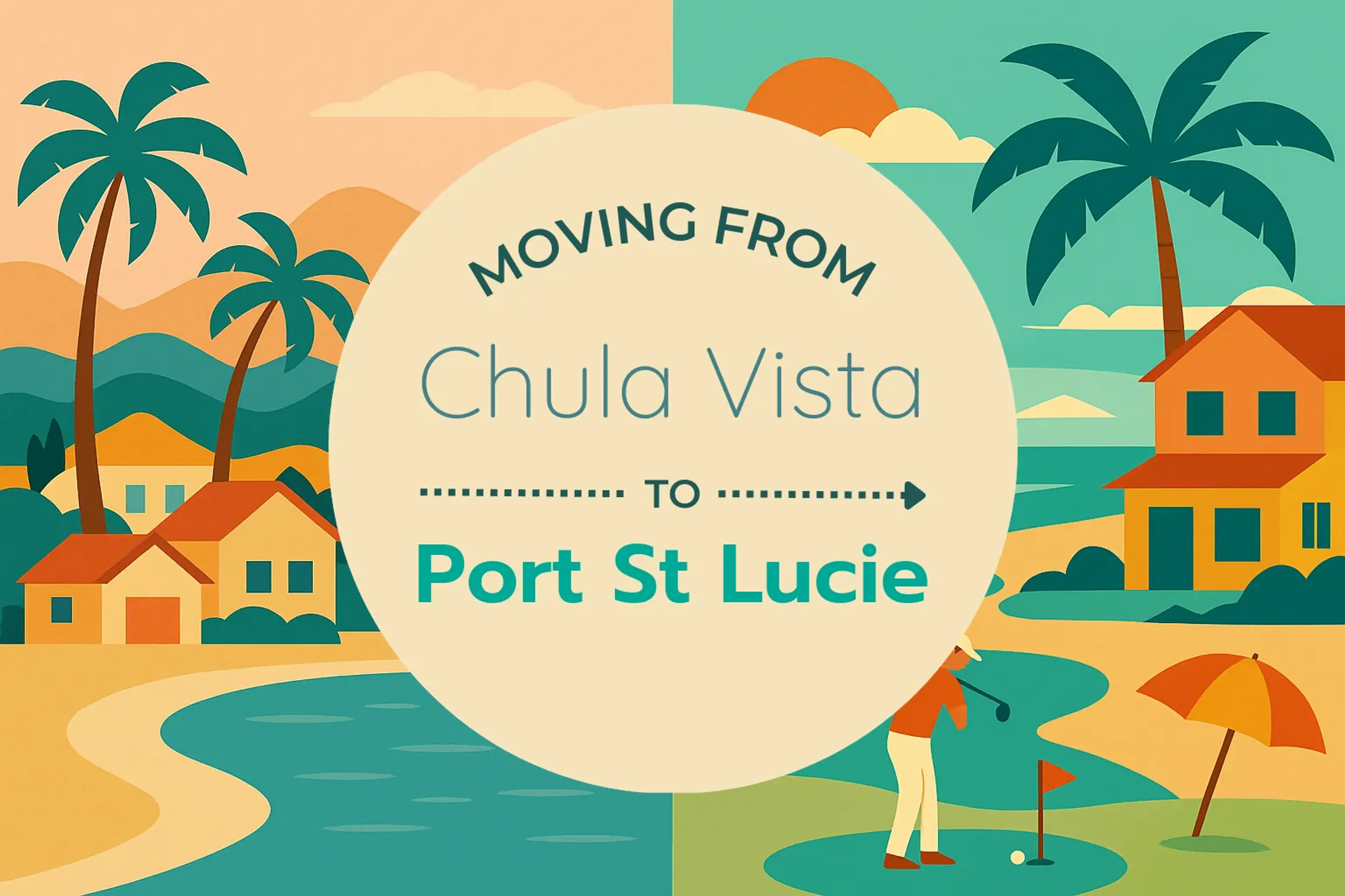 Side-by-side comparison of Chula Vista to Port St. Lucie moving companies