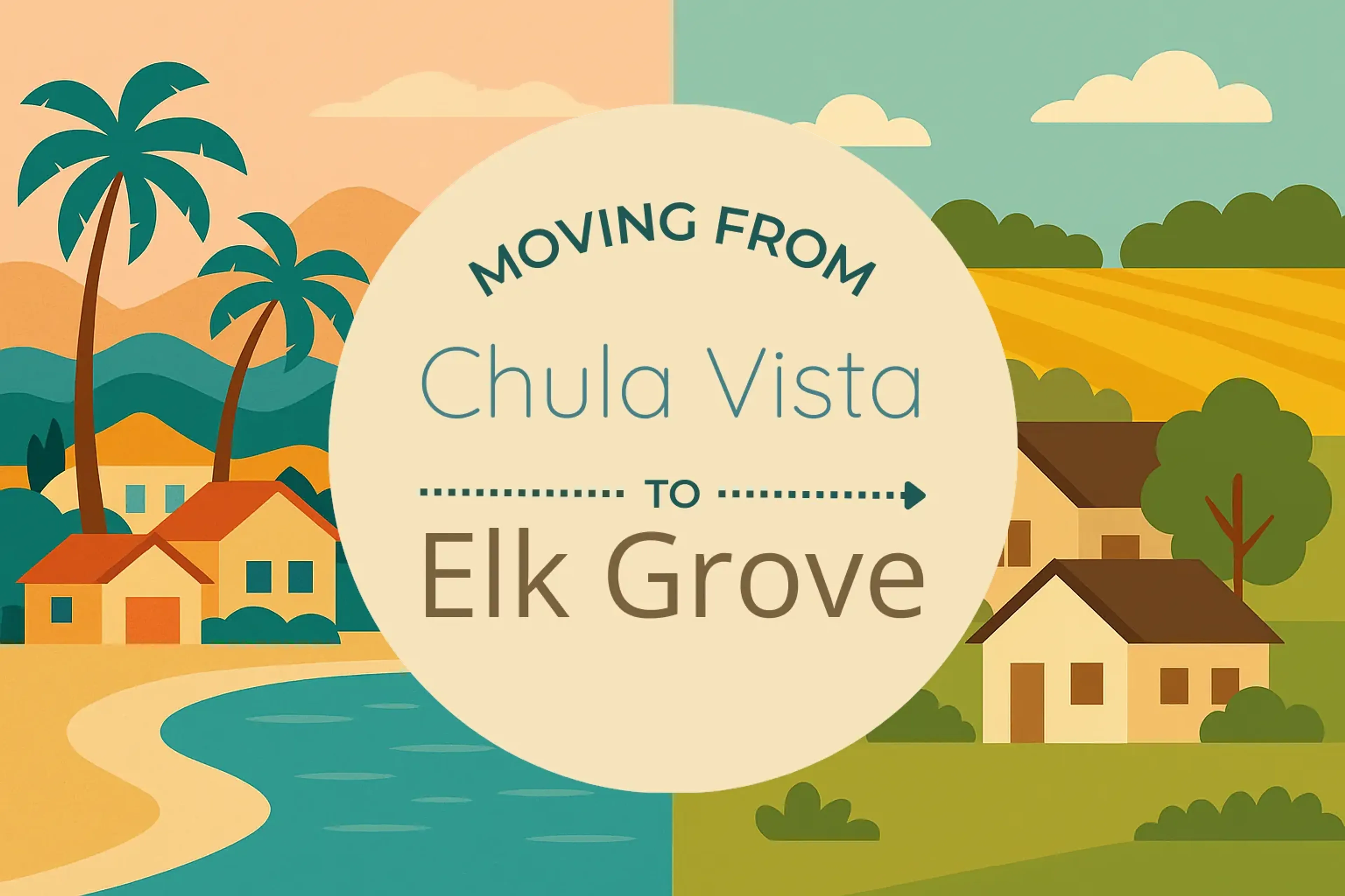 Side-by-side comparison of Chula Vista to Elk Grove moving companies