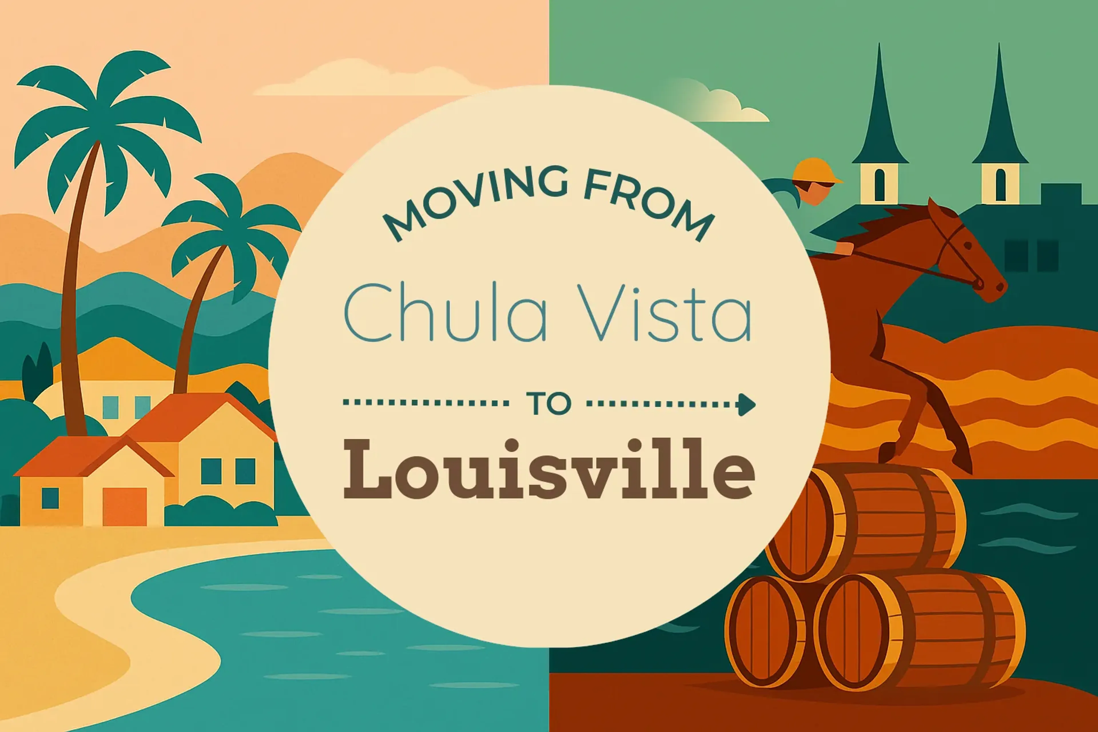 Side-by-side comparison of Chula Vista to Louisville moving companies
