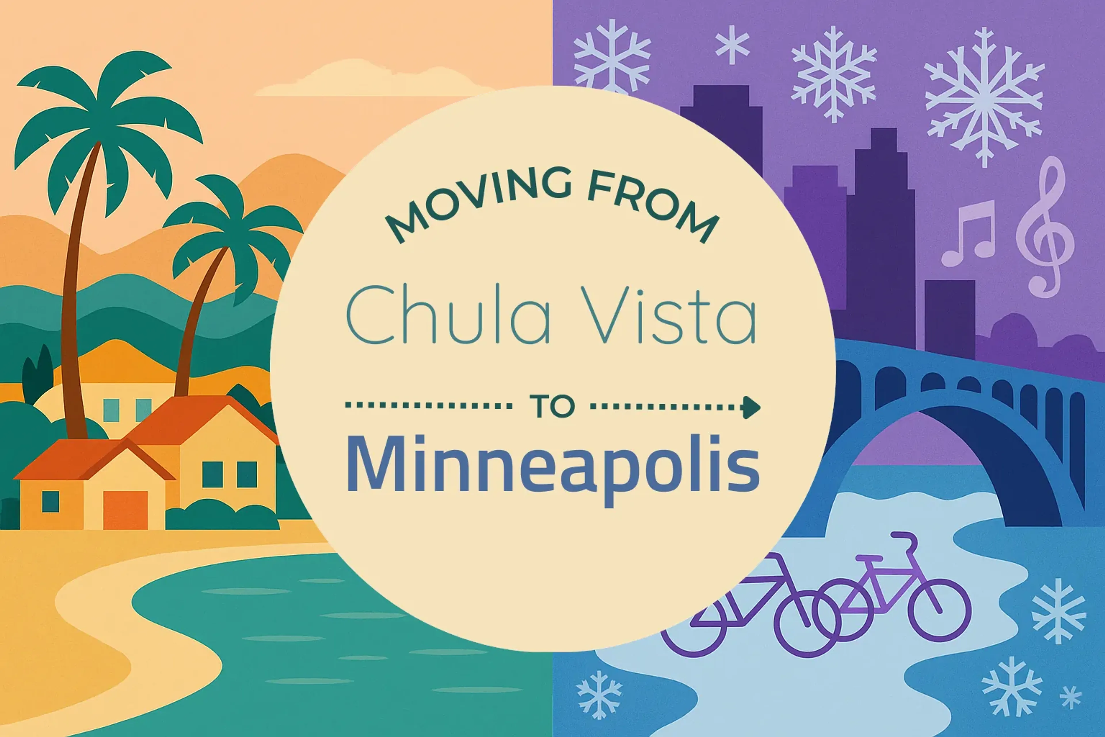 Side-by-side comparison of Chula Vista to Minneapolis moving companies