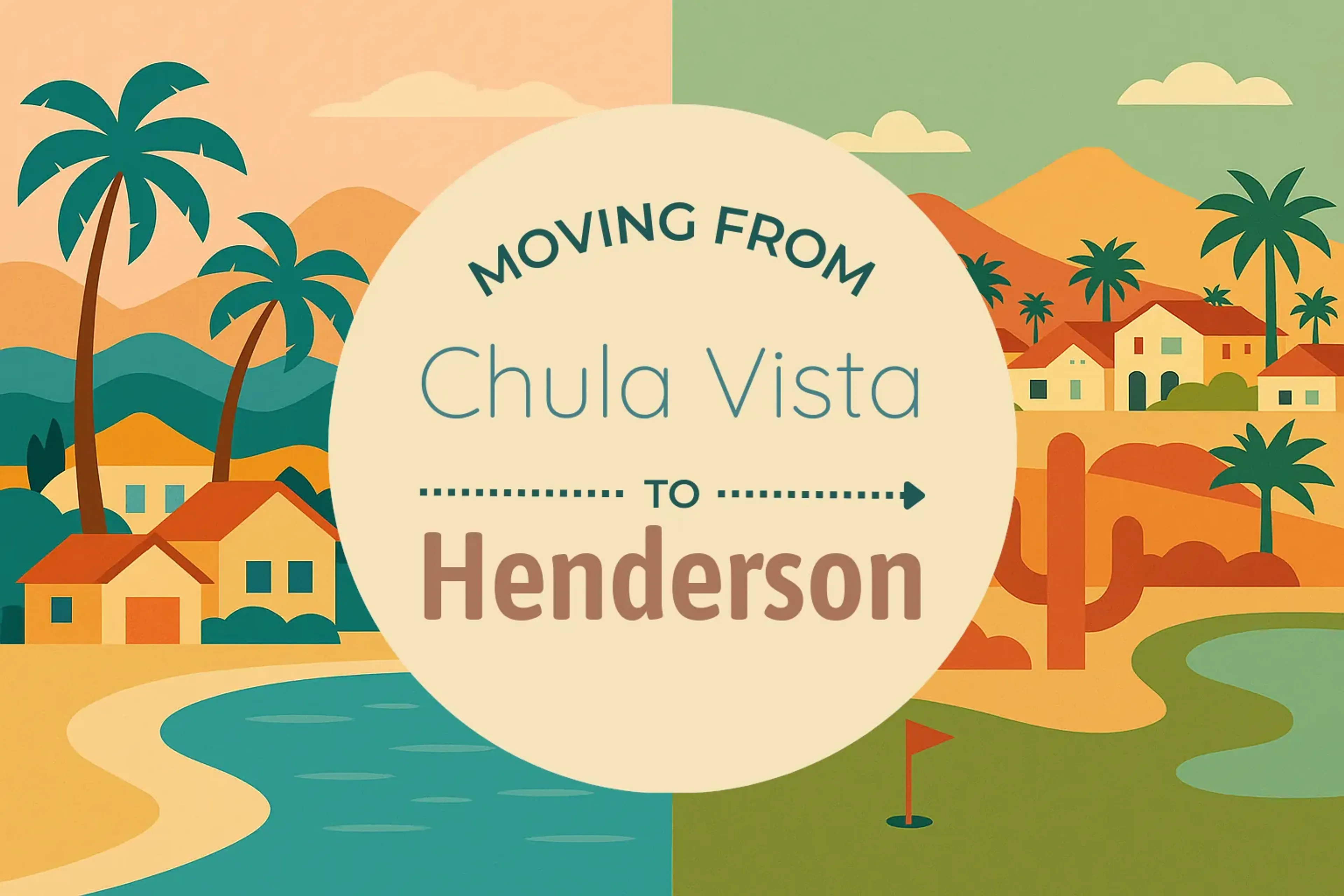 Side-by-side comparison of Chula Vista to Henderson moving companies