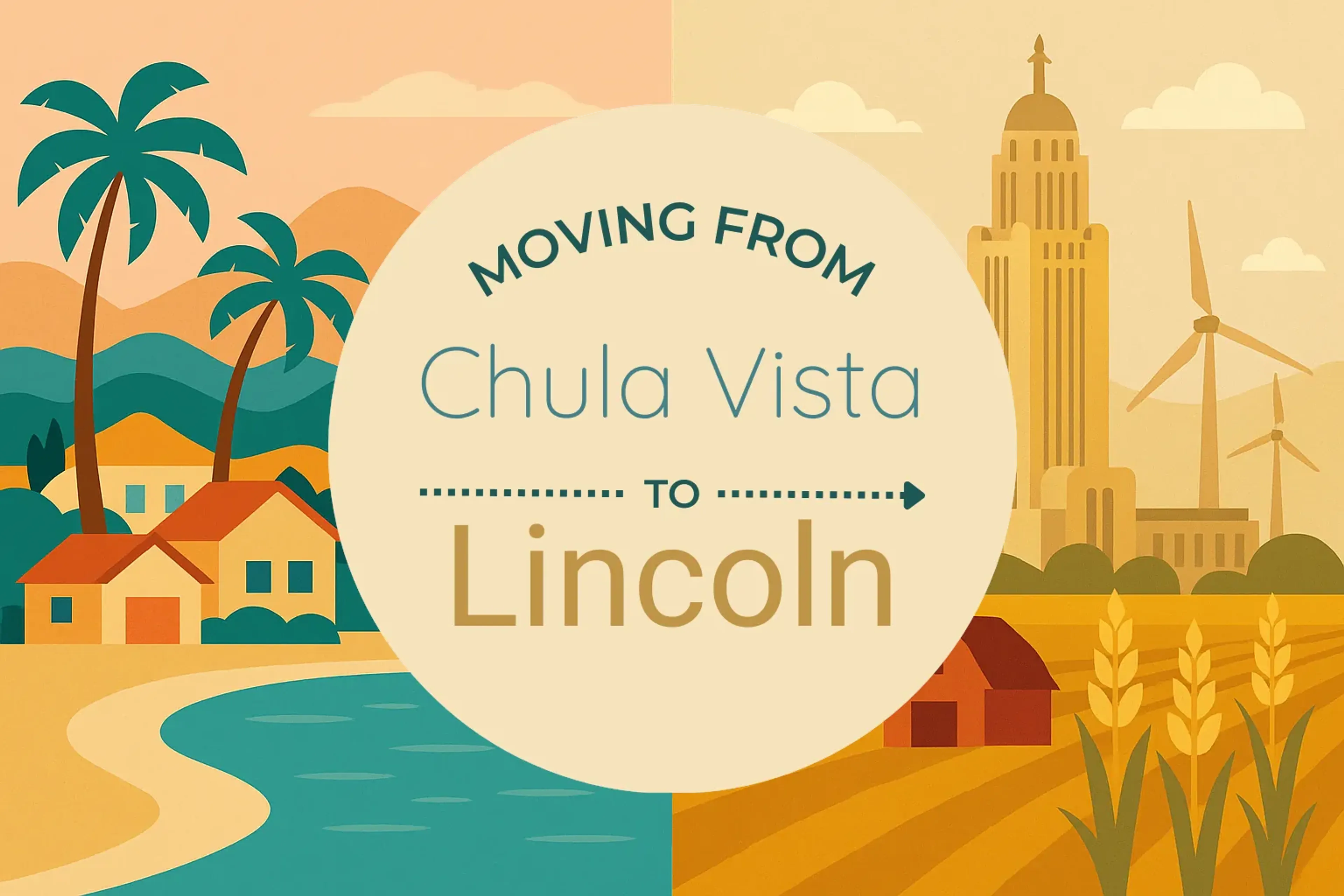 Side-by-side comparison of Chula Vista to Lincoln moving companies