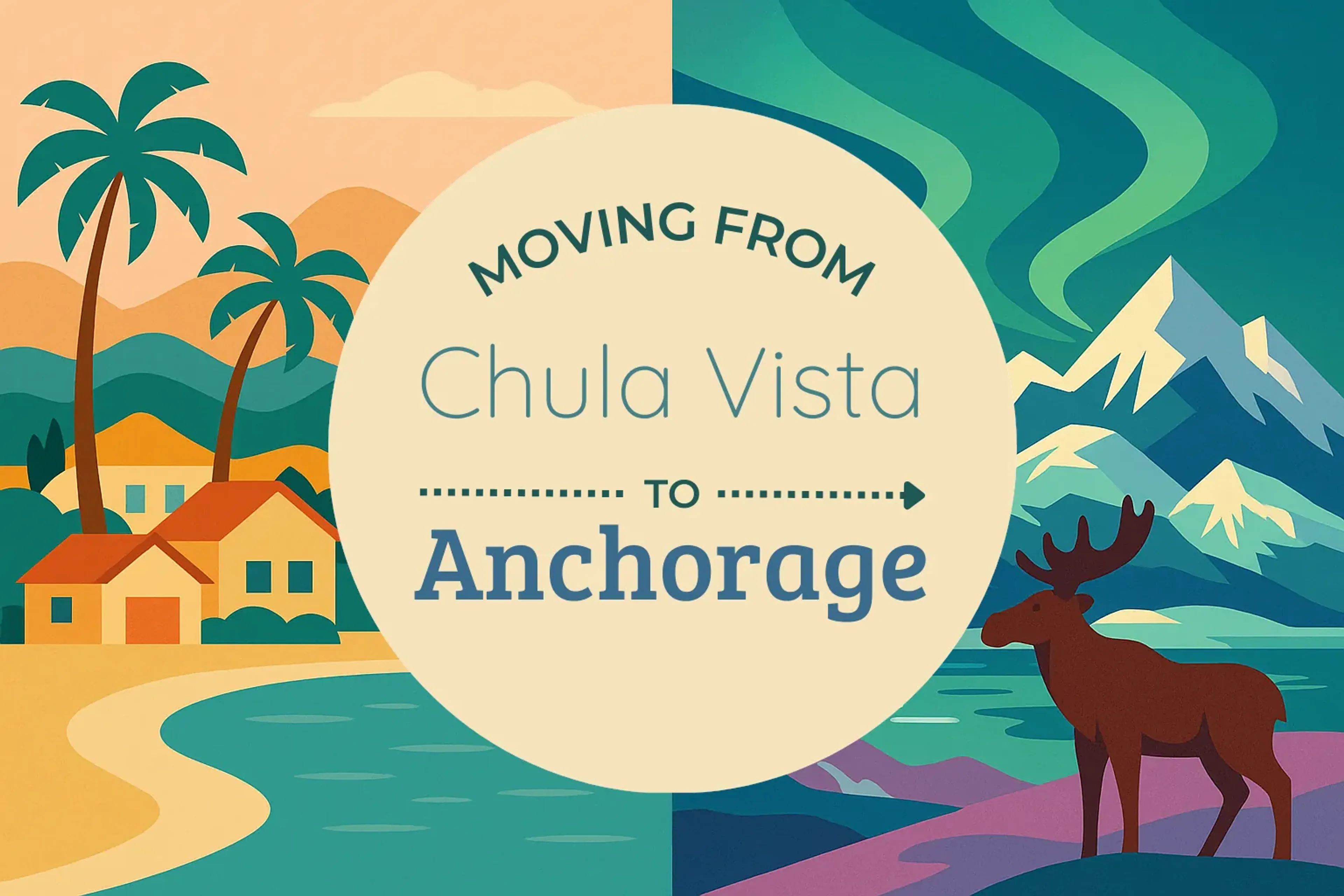 Side-by-side comparison of Chula Vista to Anchorage moving companies