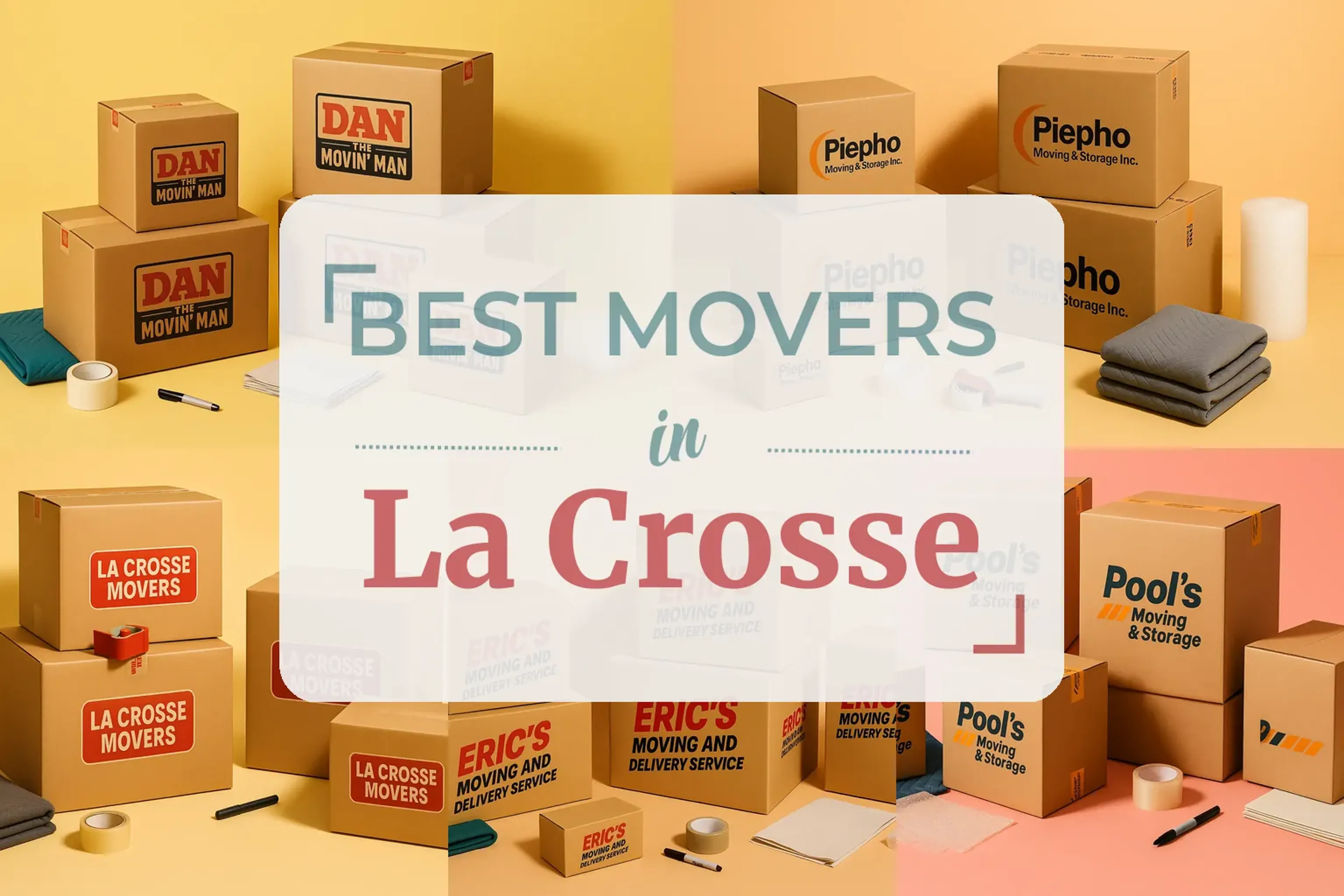 Side-by-side comparison of La Crosse moving companies