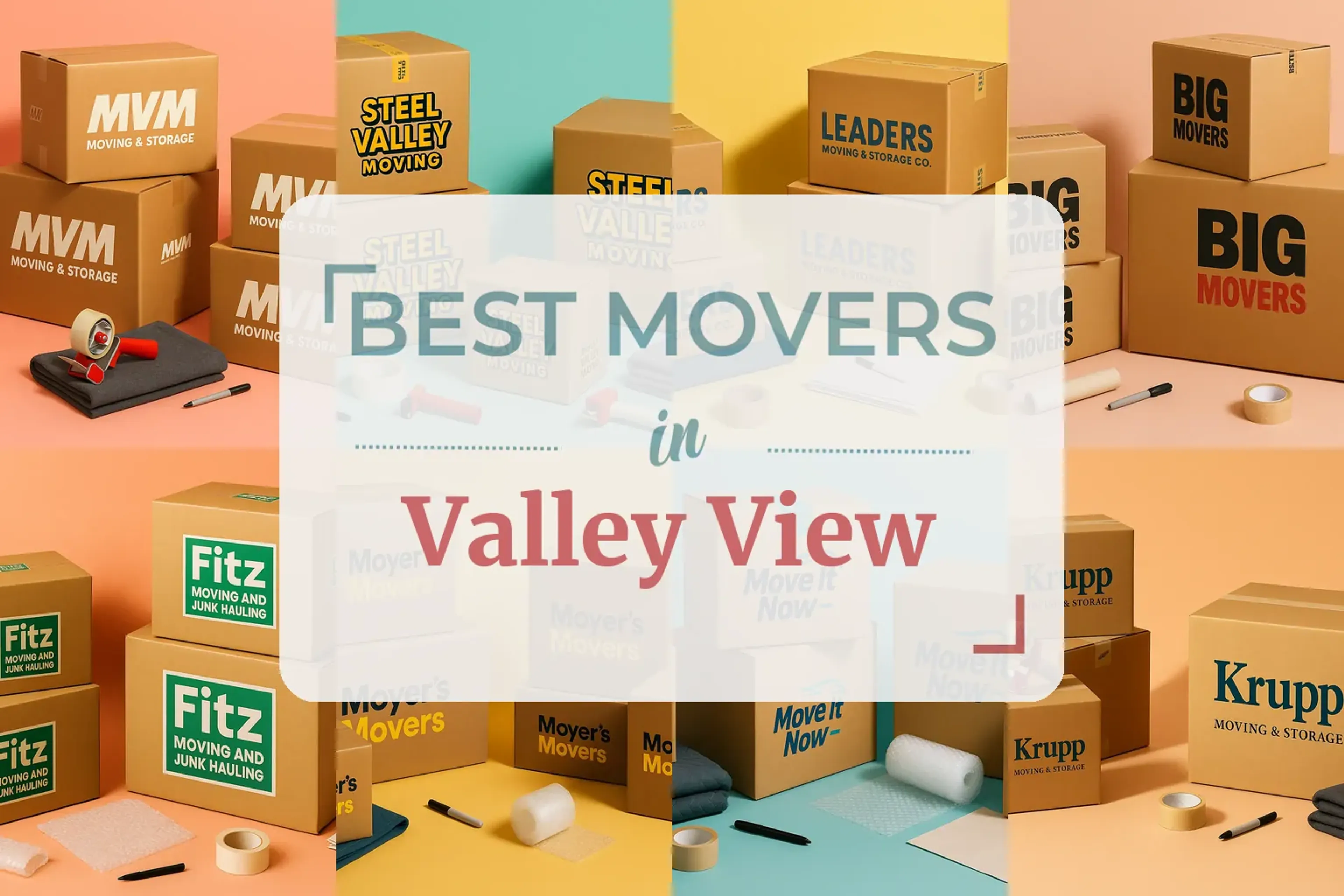 Side-by-side comparison of Valley View moving companies