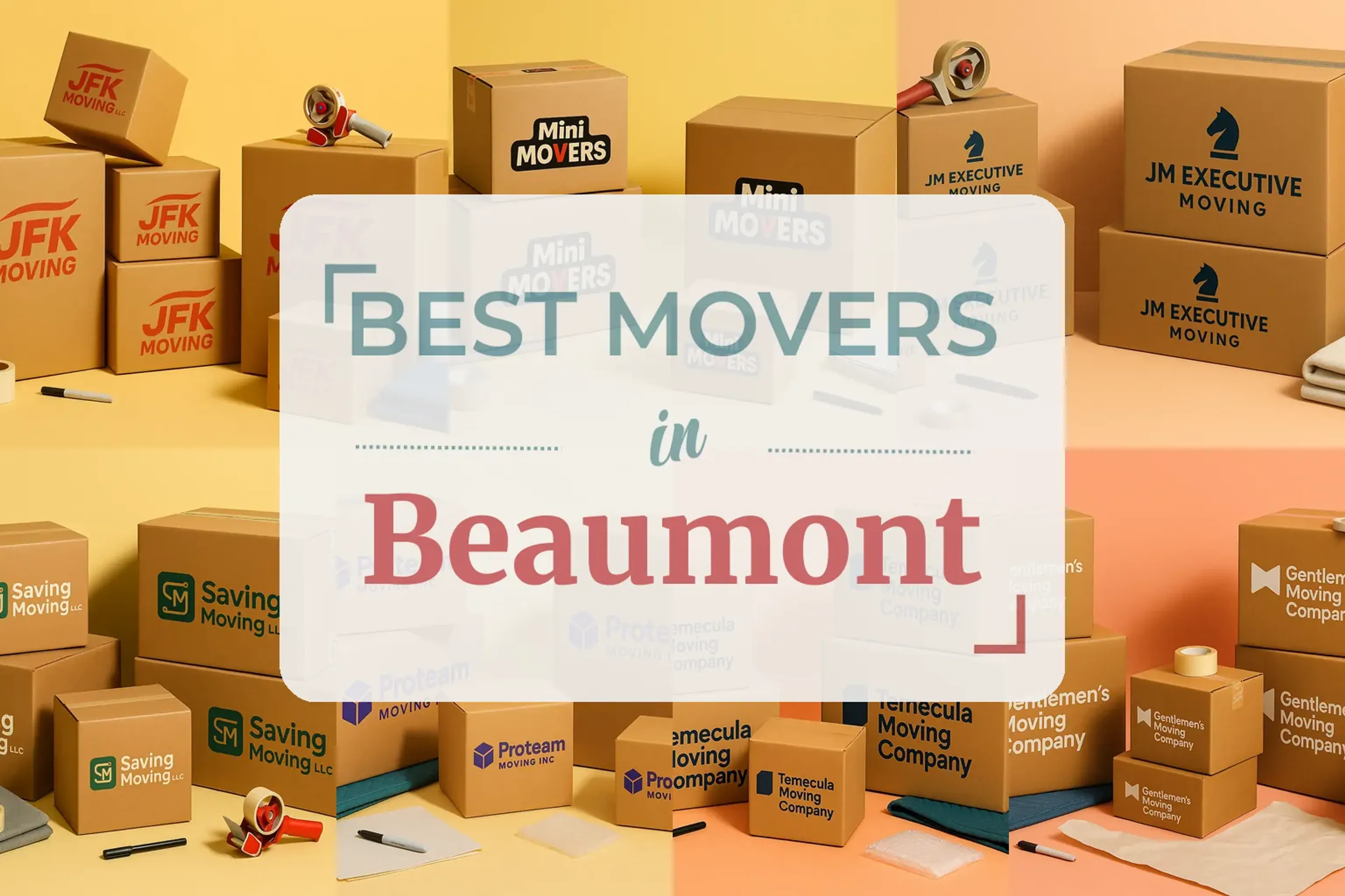 Side-by-side comparison of Beaumont moving companies