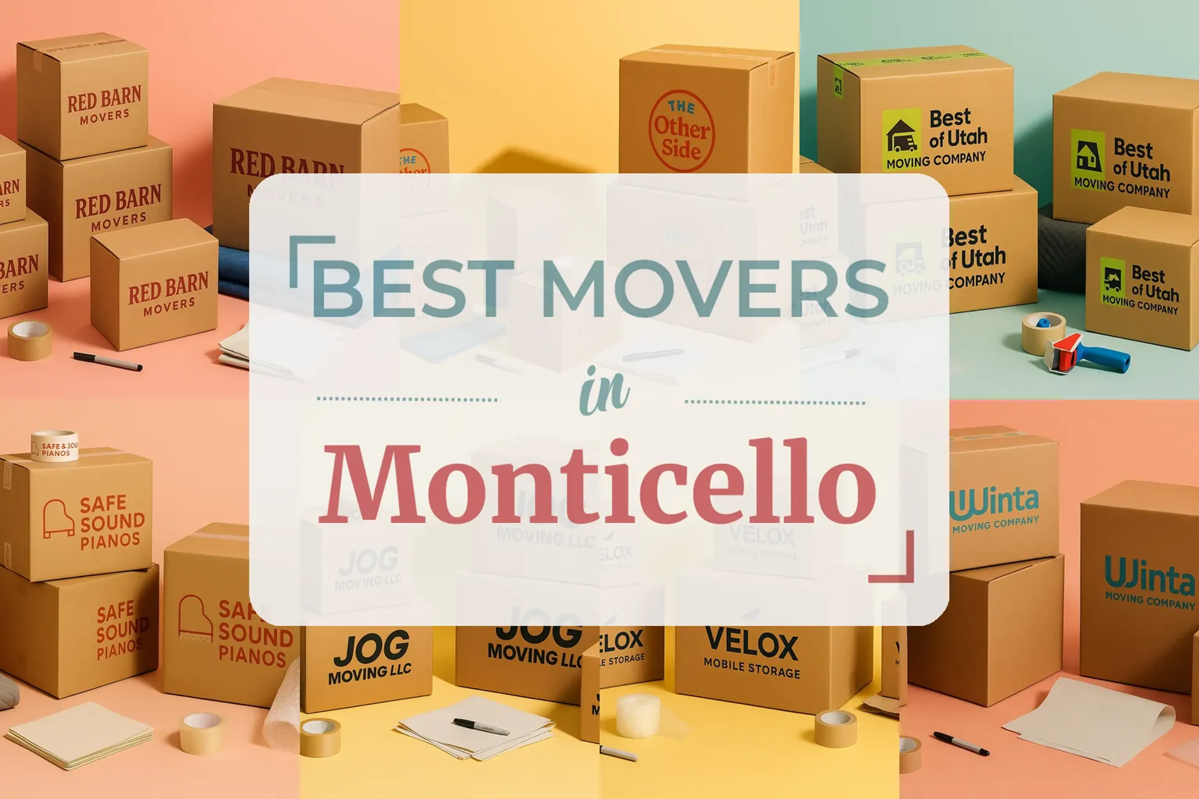 Side-by-side comparison of Monticello moving companies