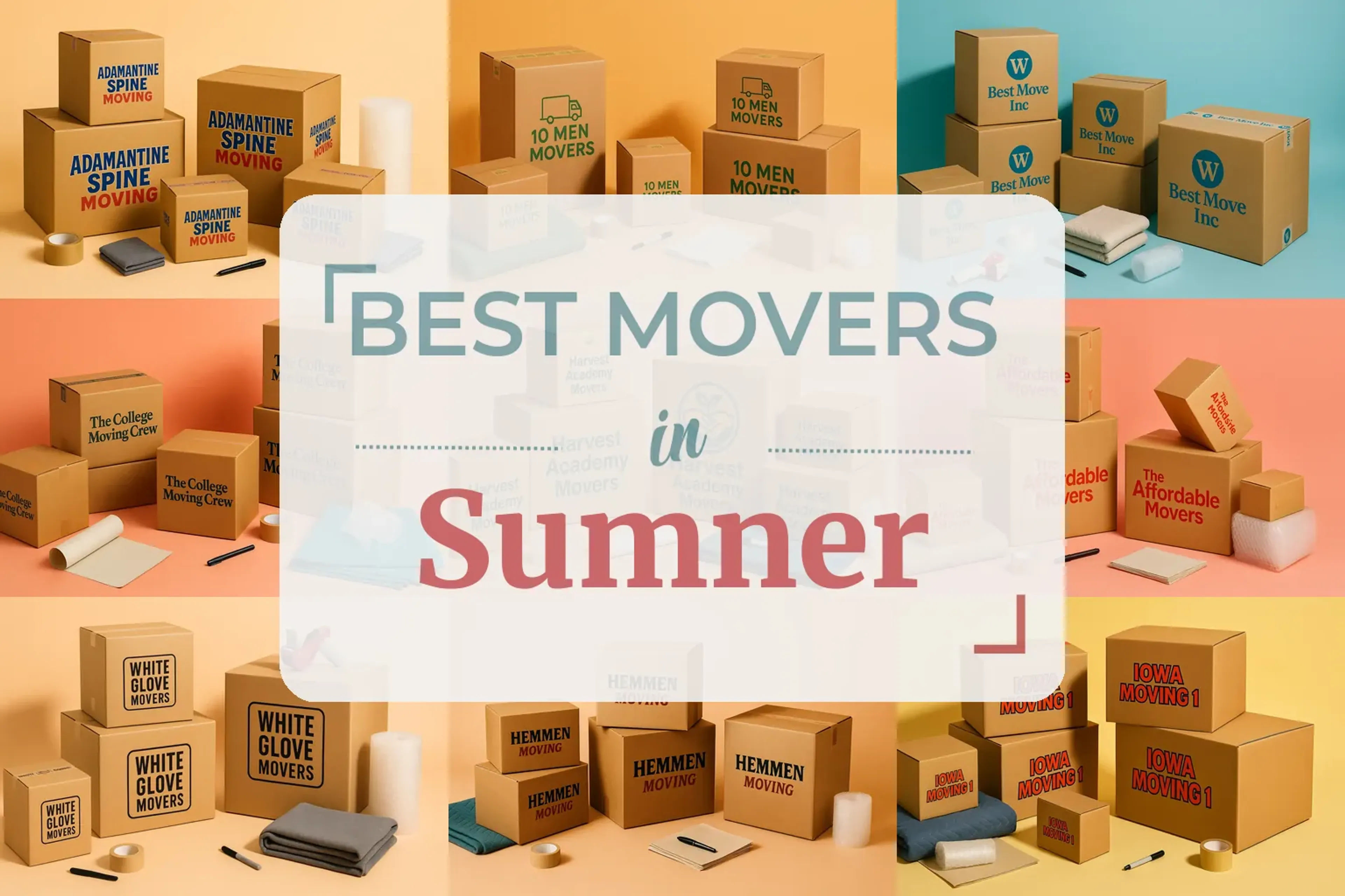 Side-by-side comparison of Sumner moving companies