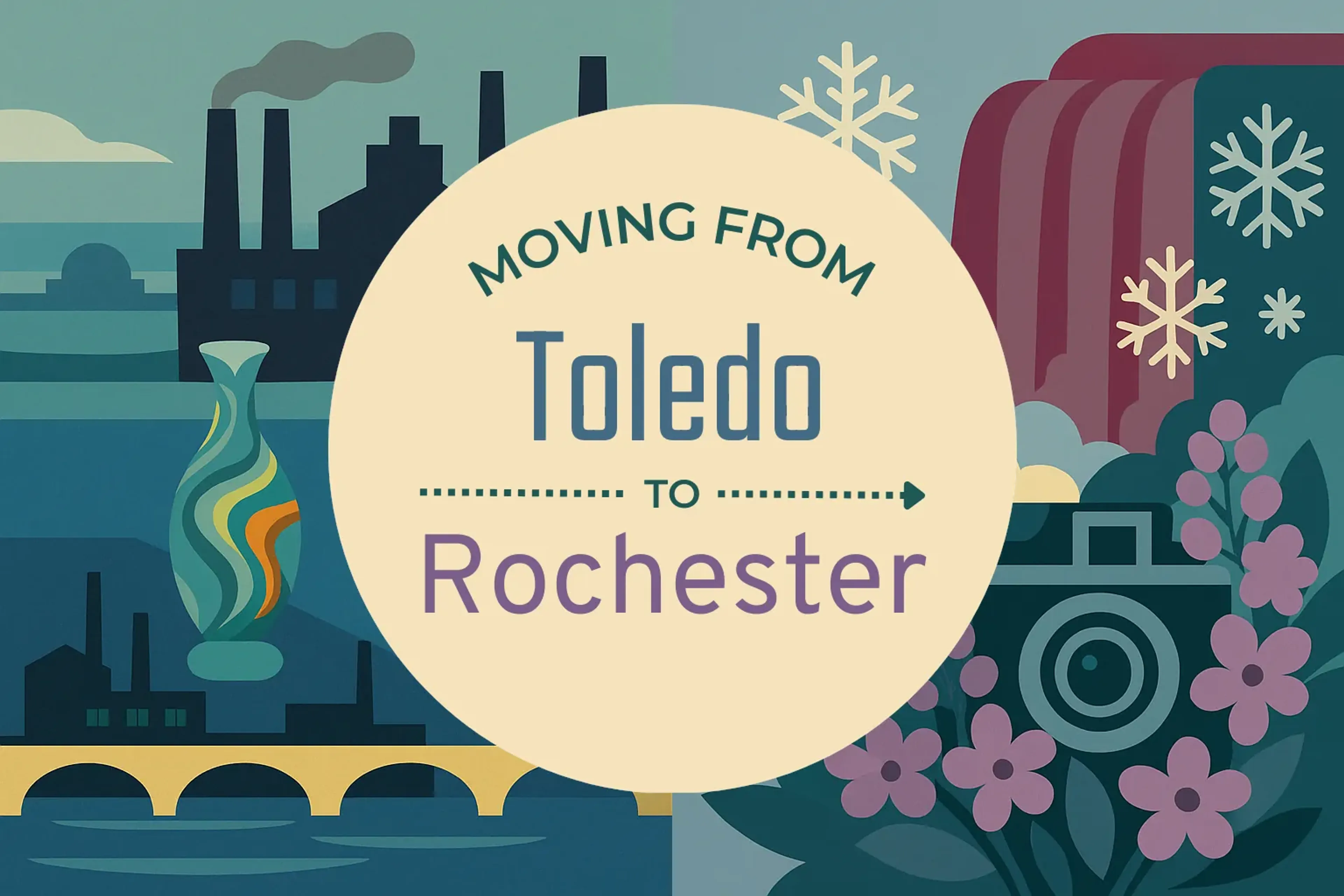 Side-by-side comparison of Toledo to Rochester moving companies