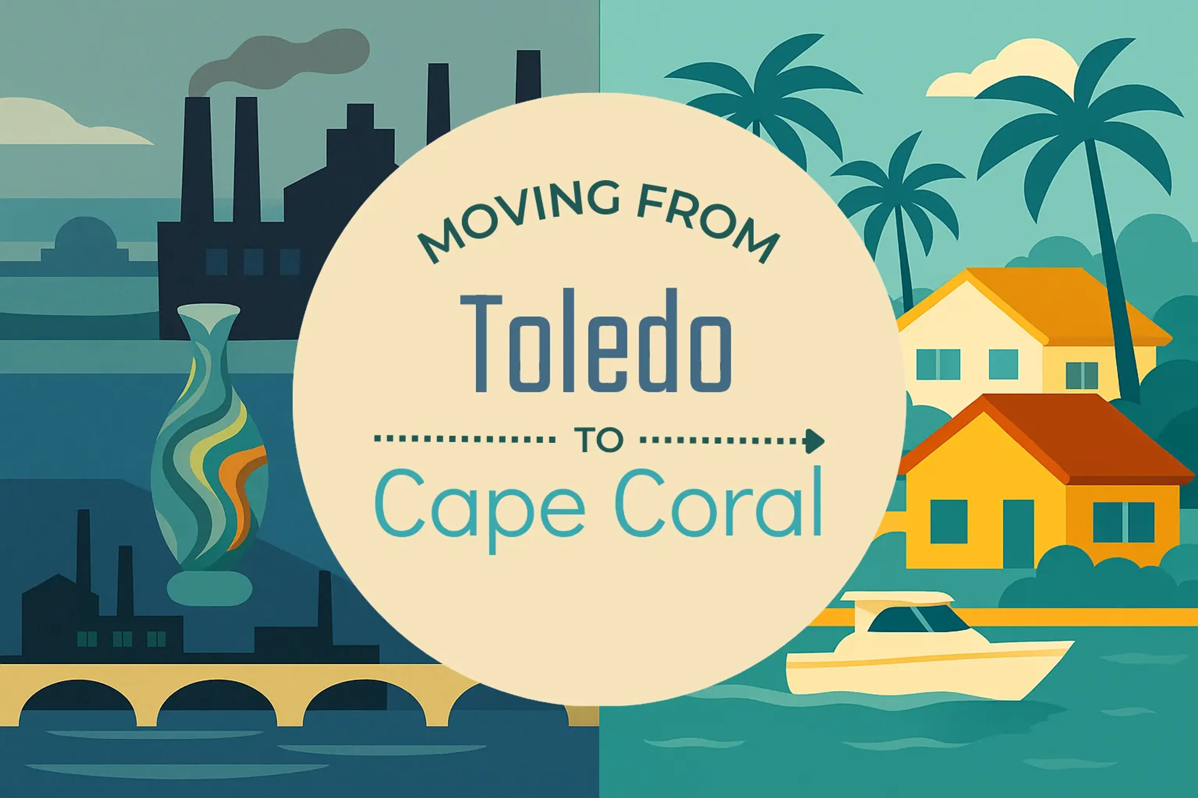 Side-by-side comparison of Toledo to Cape Coral moving companies