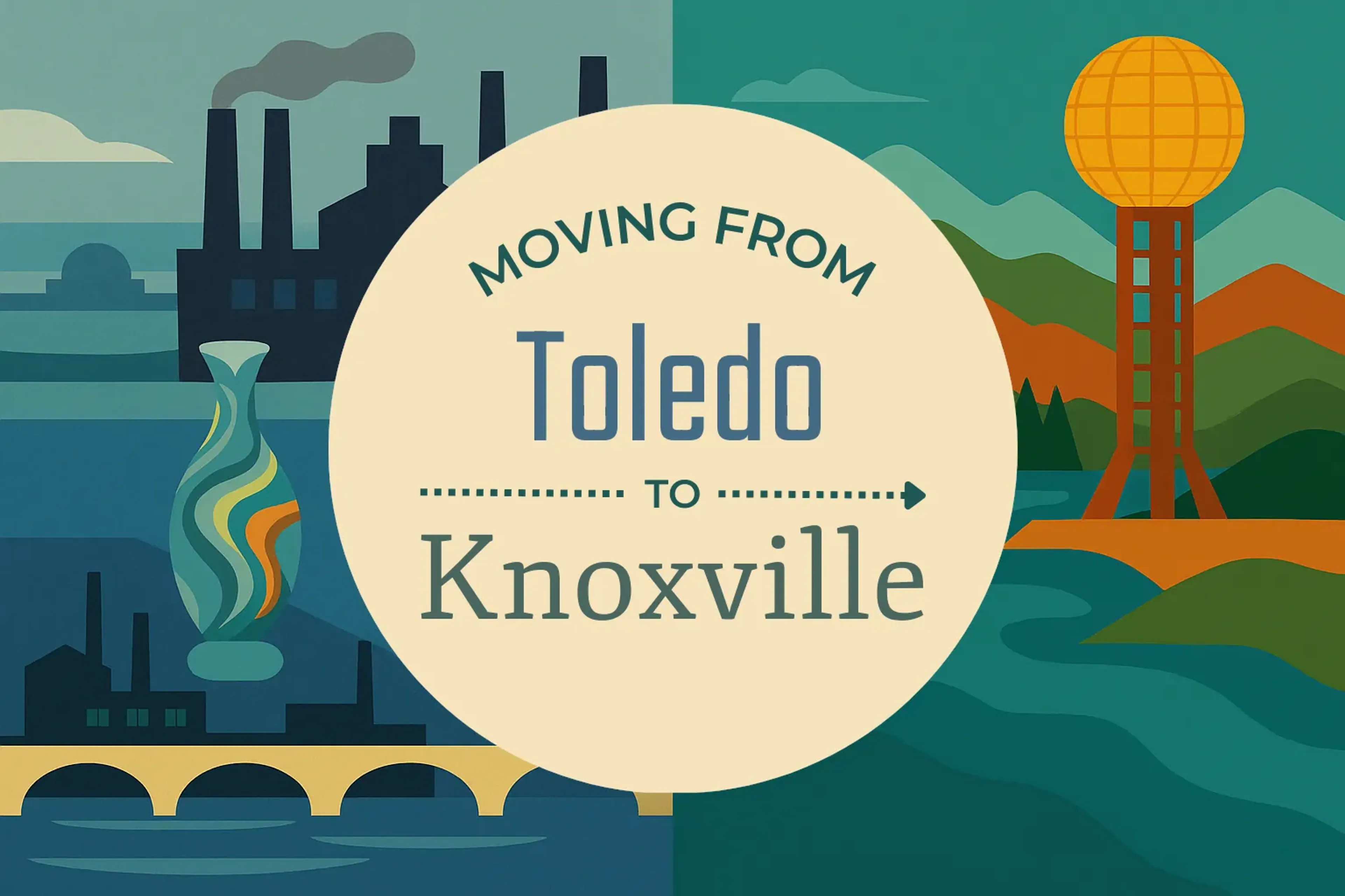 Side-by-side comparison of Toledo to Knoxville moving companies