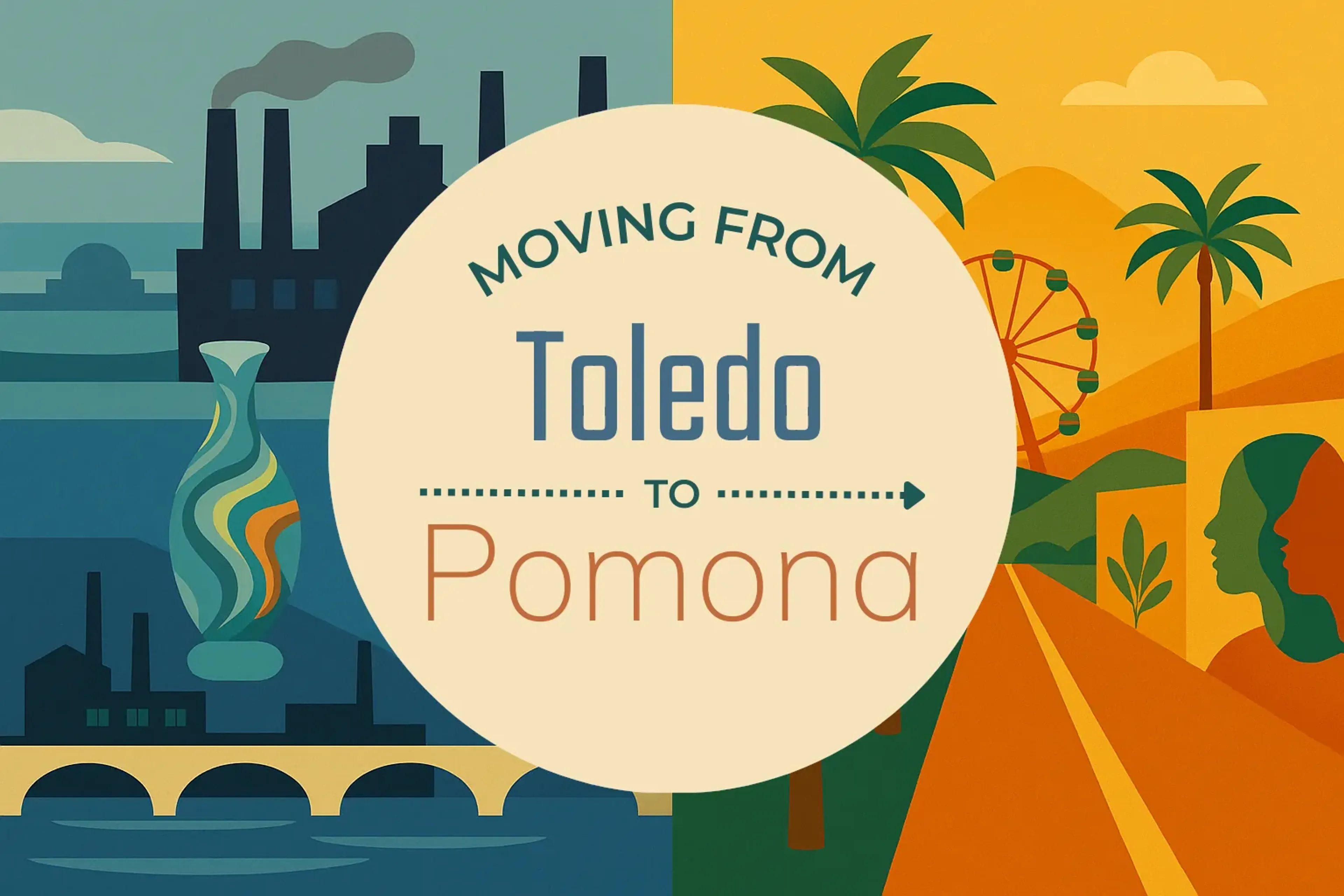Side-by-side comparison of Toledo to Pomona moving companies