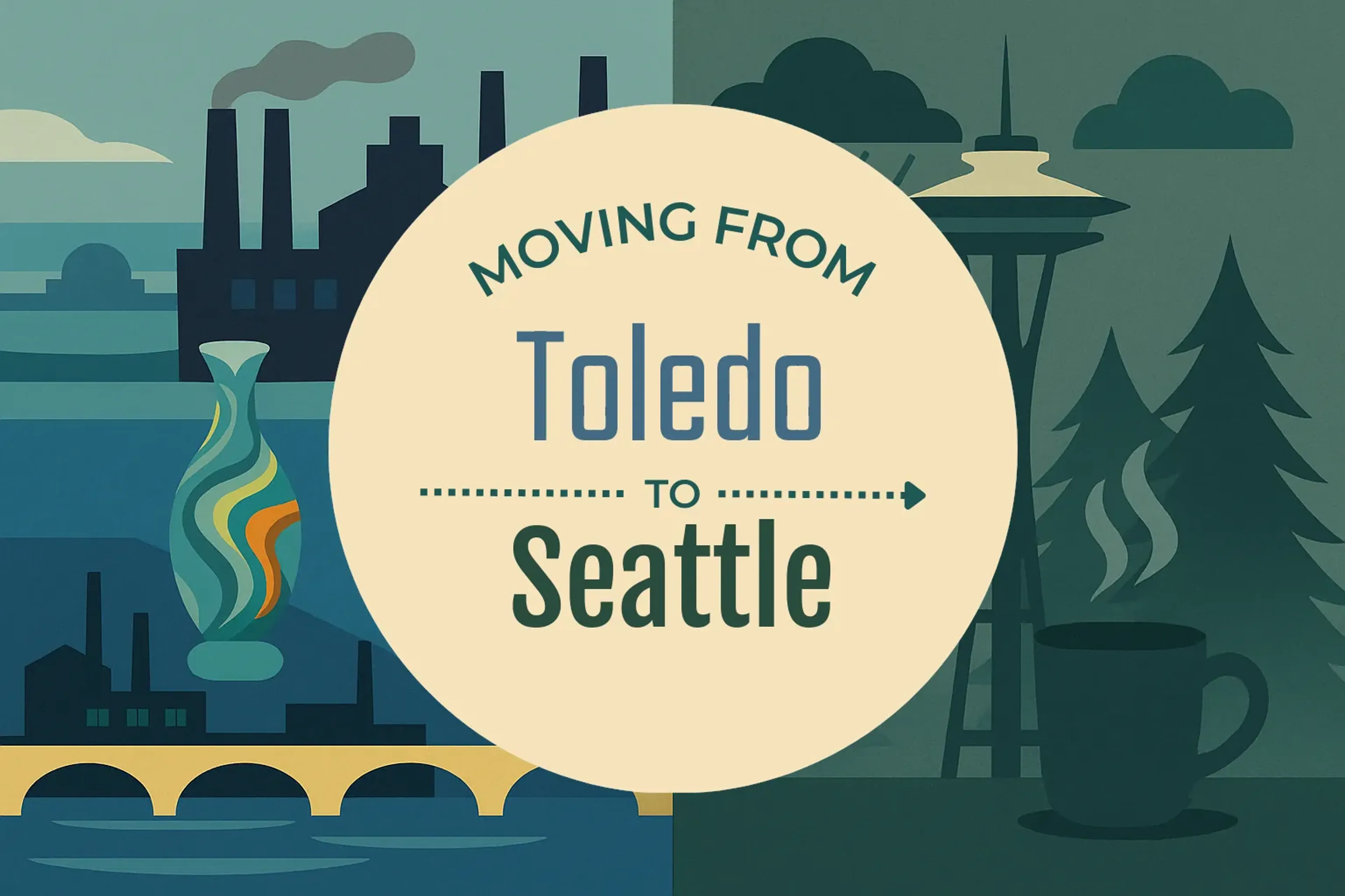 Side-by-side comparison of Toledo to Seattle moving companies