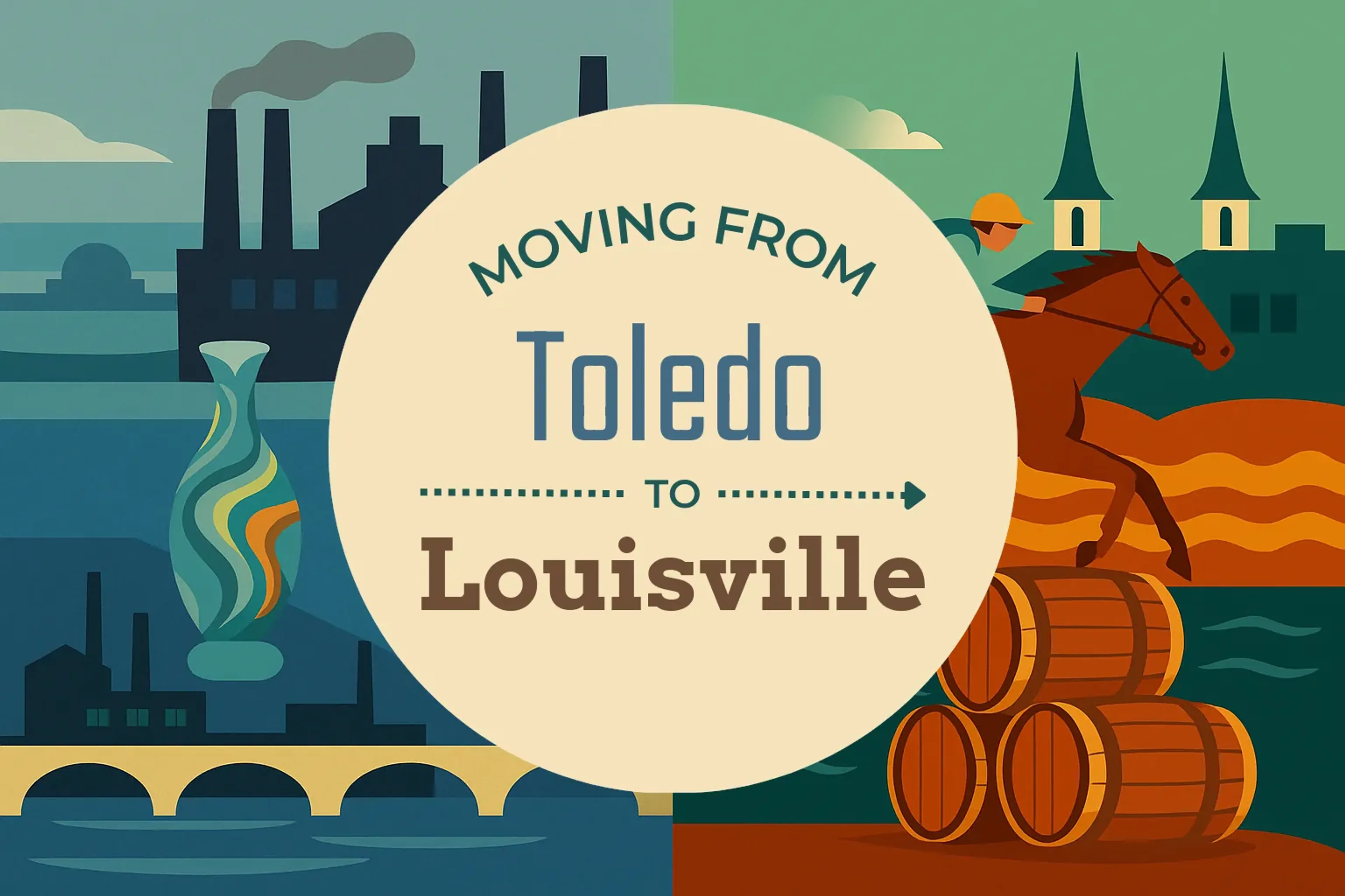 Side-by-side comparison of Toledo to Louisville moving companies