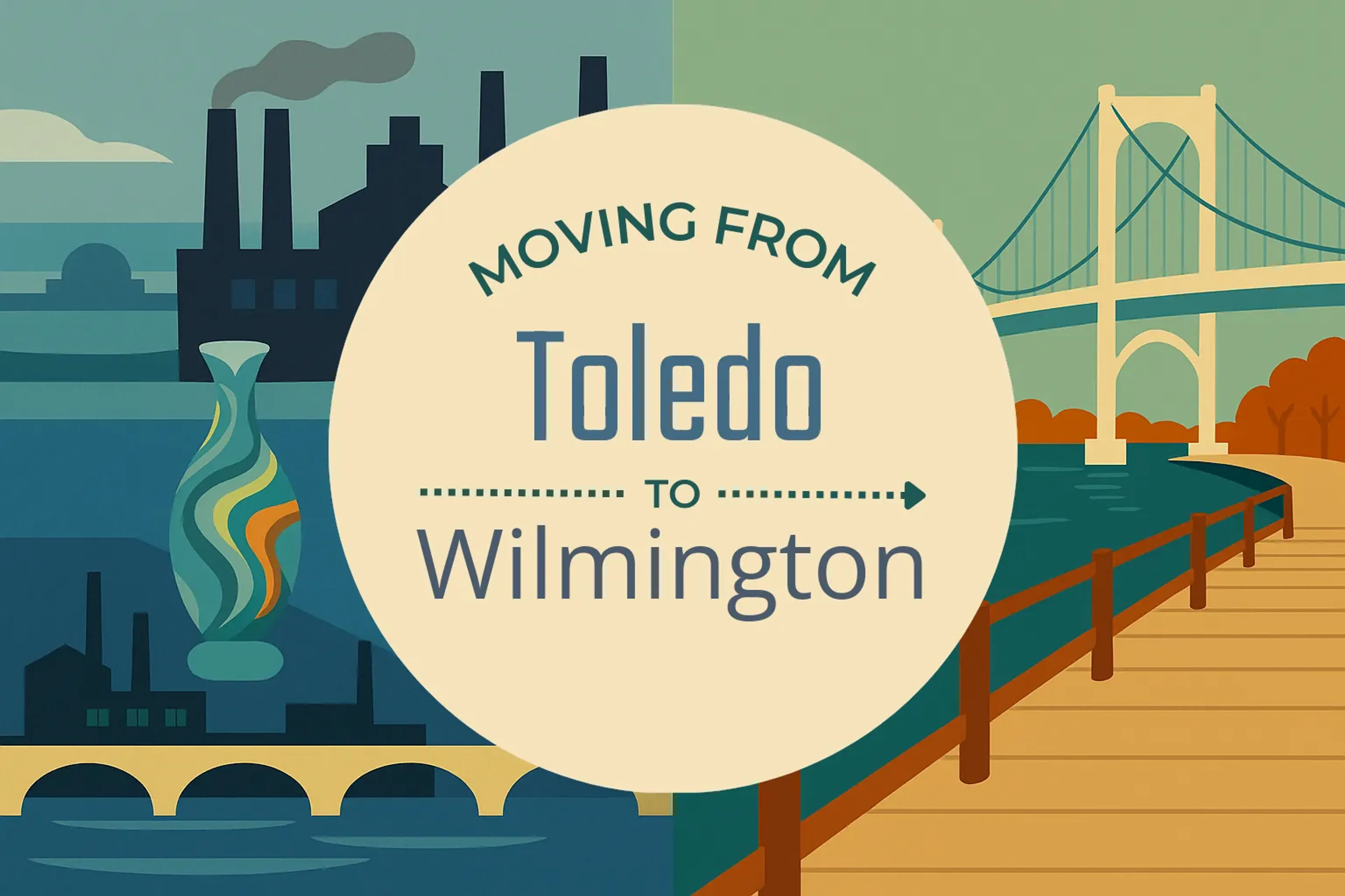 Side-by-side comparison of Toledo to Wilmington moving companies