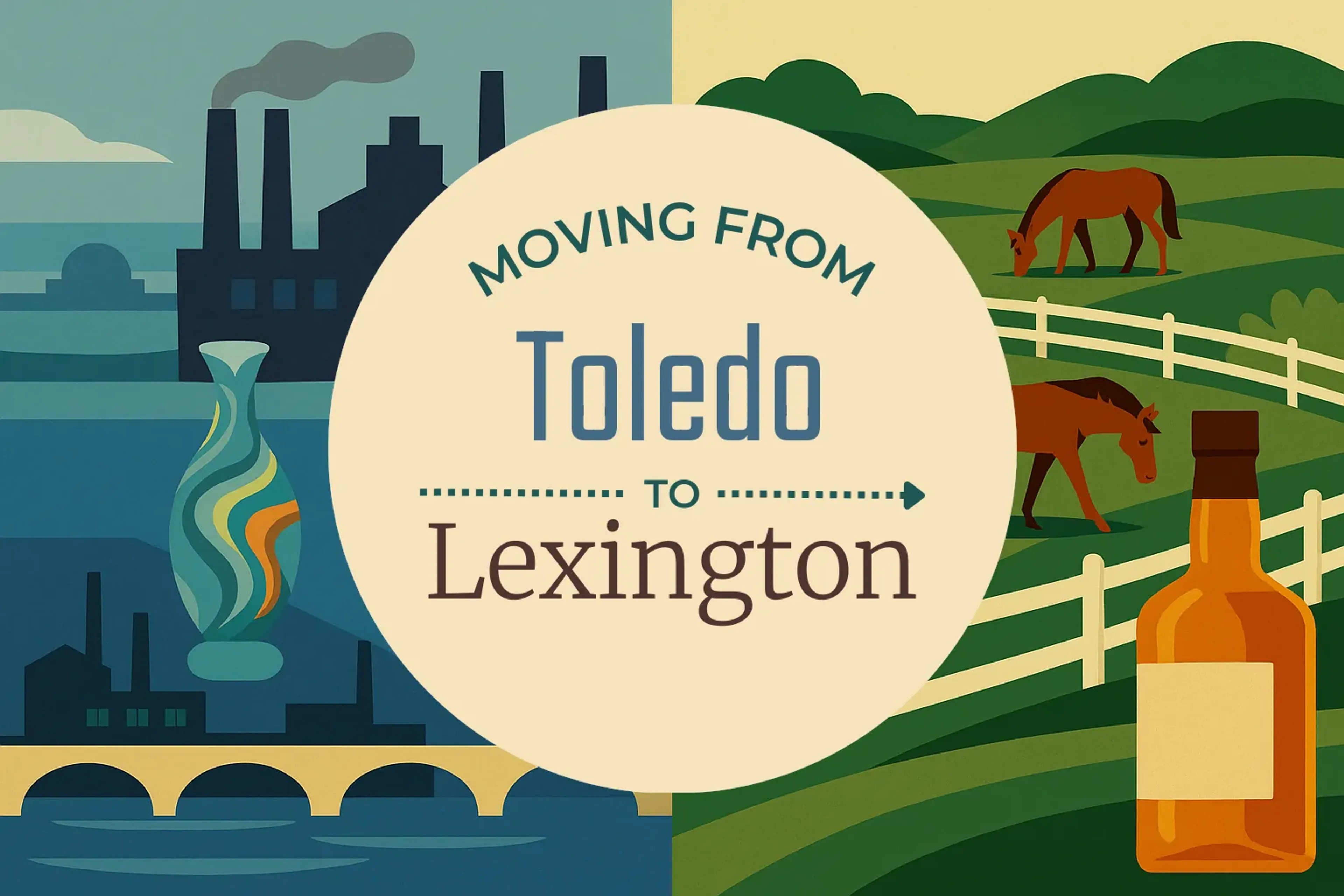 Side-by-side comparison of Toledo to Lexington moving companies