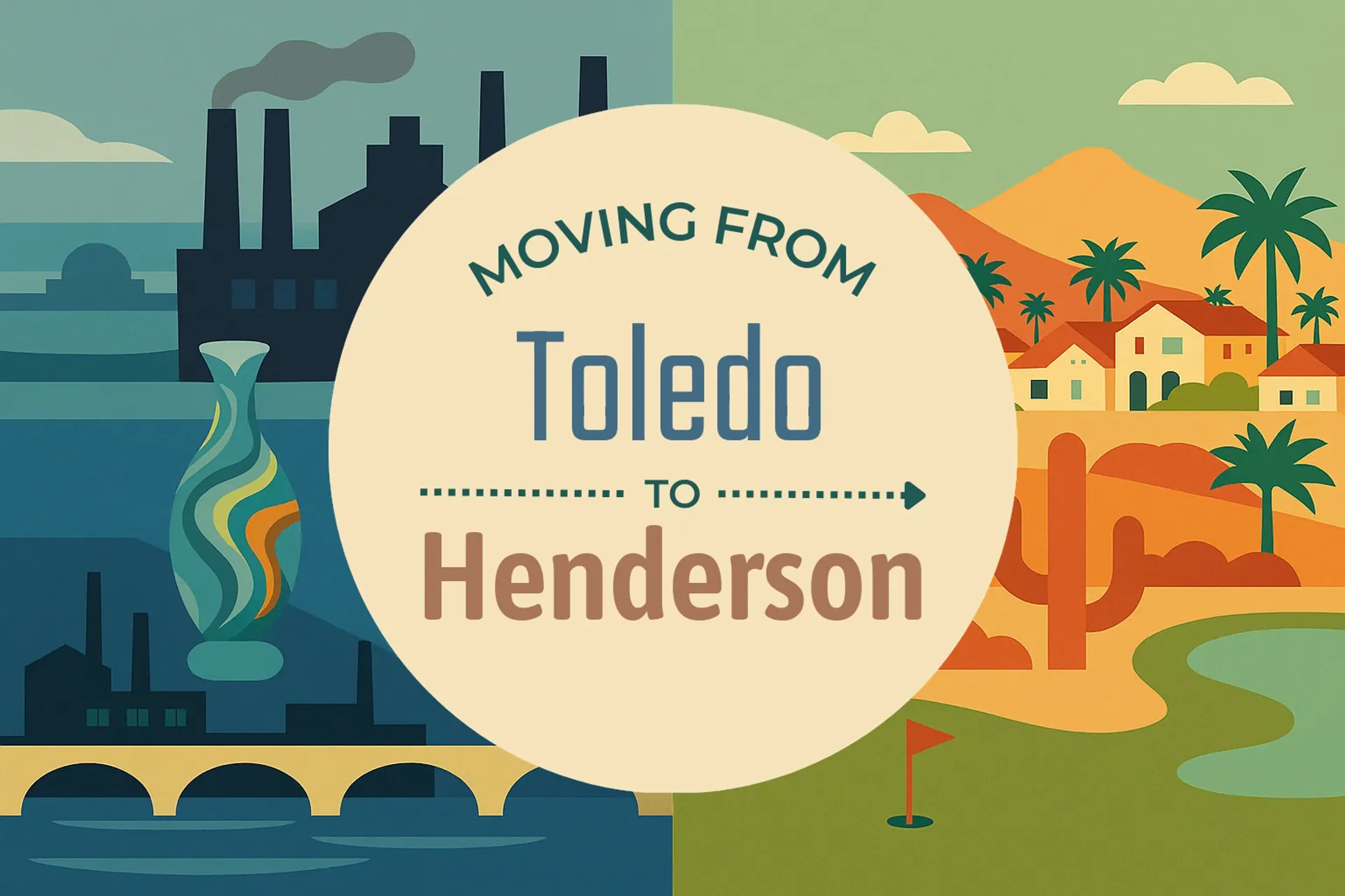 Side-by-side comparison of Toledo to Henderson moving companies