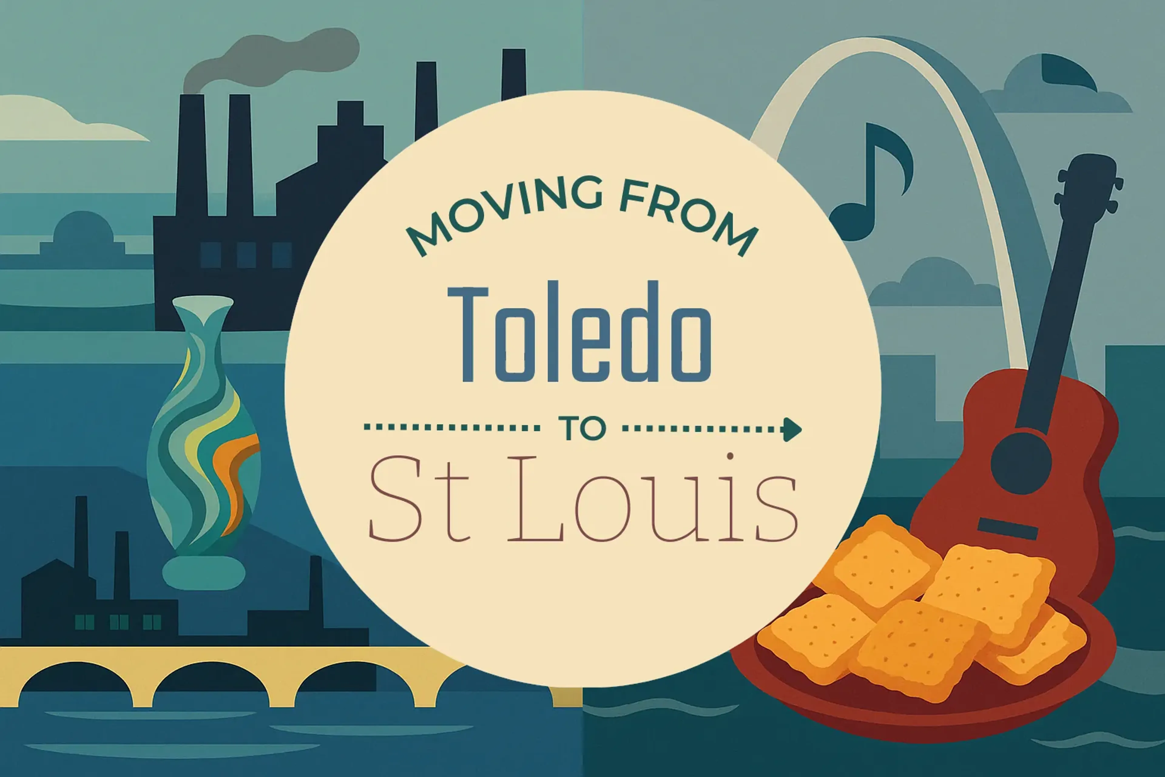 Side-by-side comparison of Toledo to St. Louis moving companies
