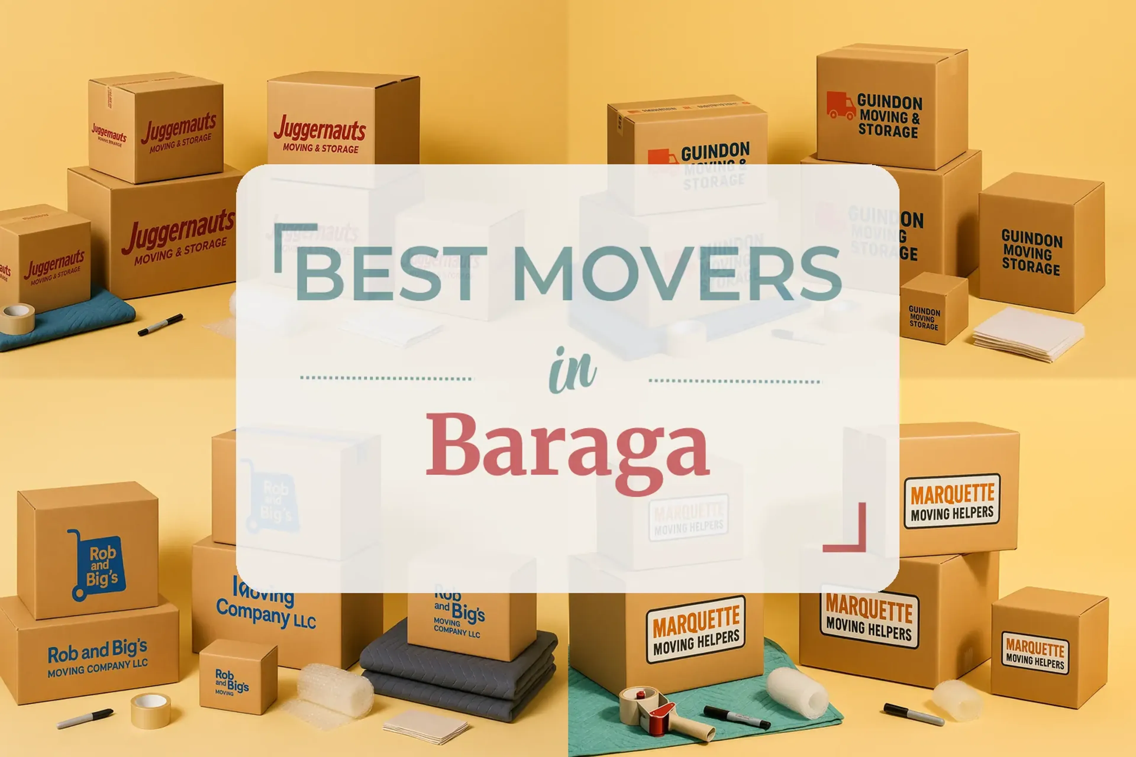 Side-by-side comparison of Baraga moving companies