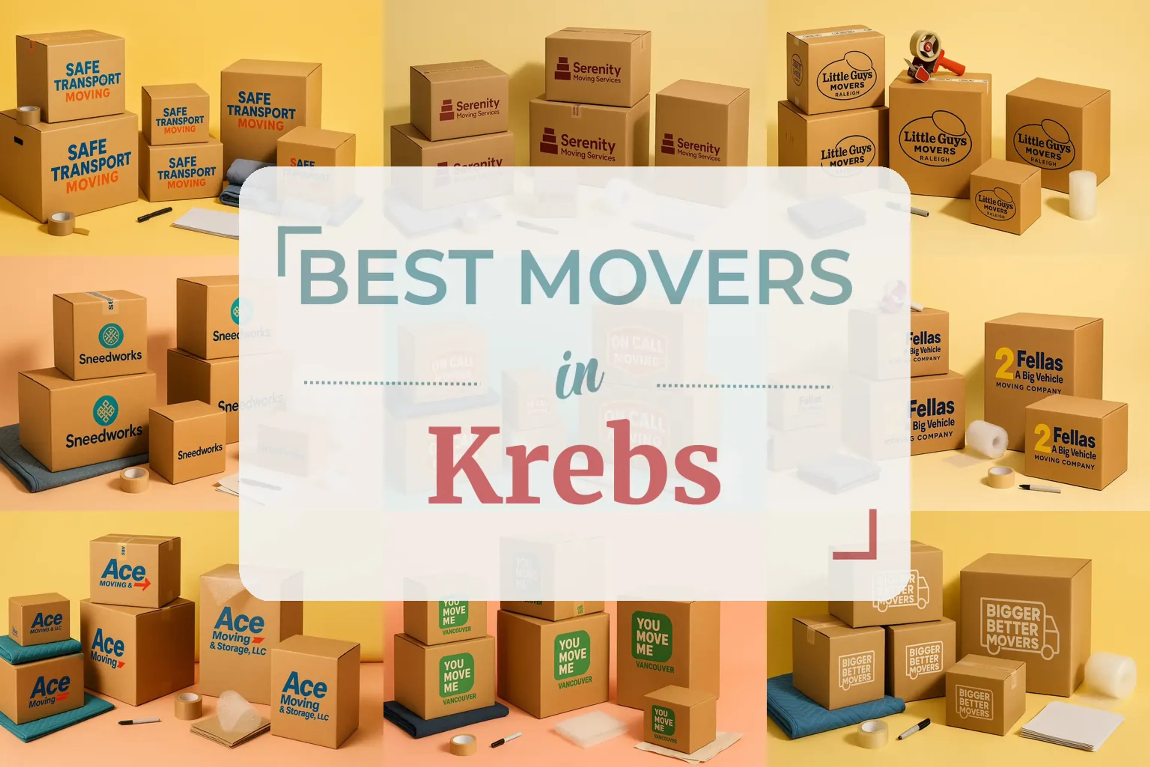 Side-by-side comparison of Krebs moving companies