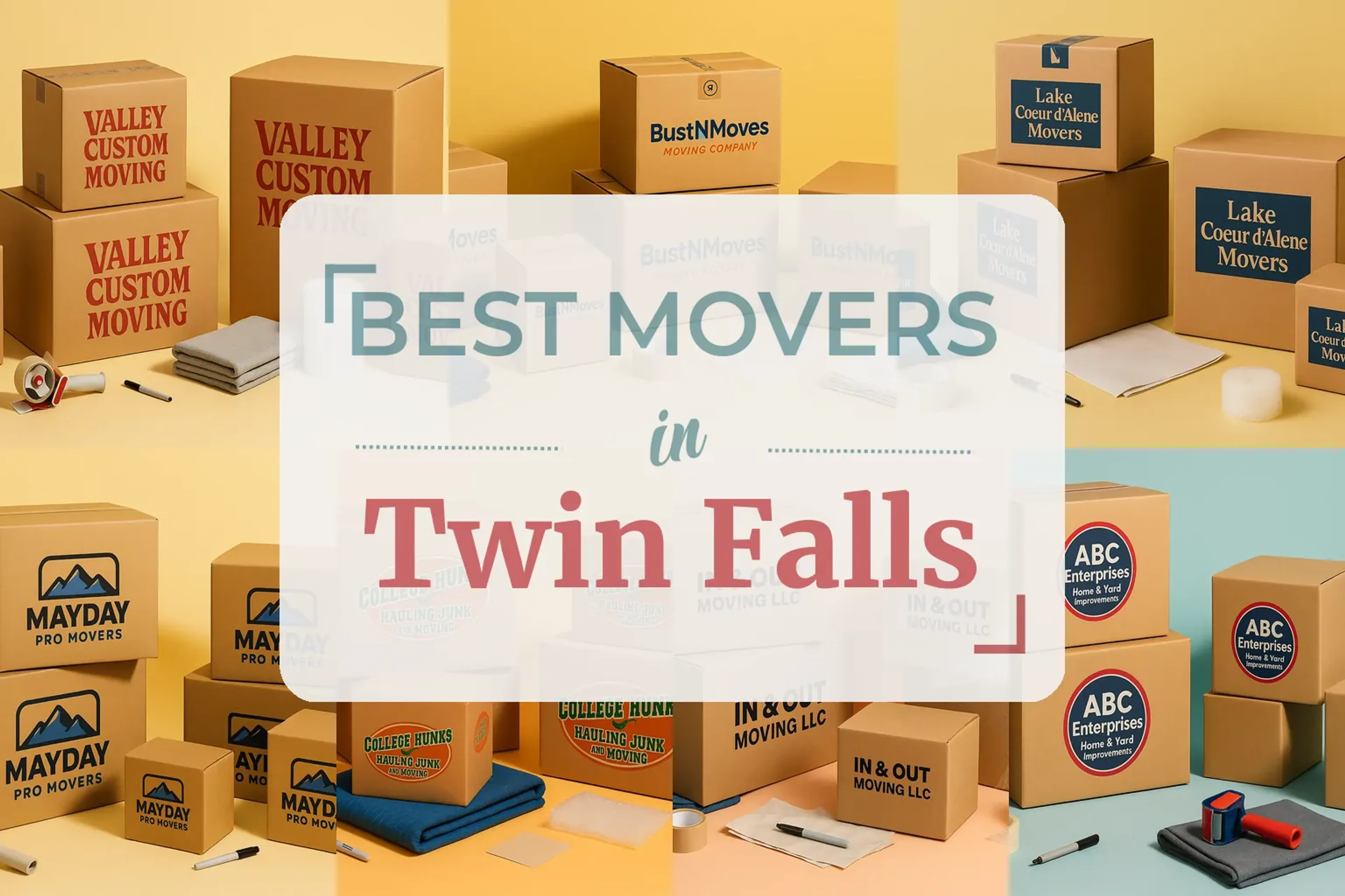 Side-by-side comparison of Twin Falls moving companies