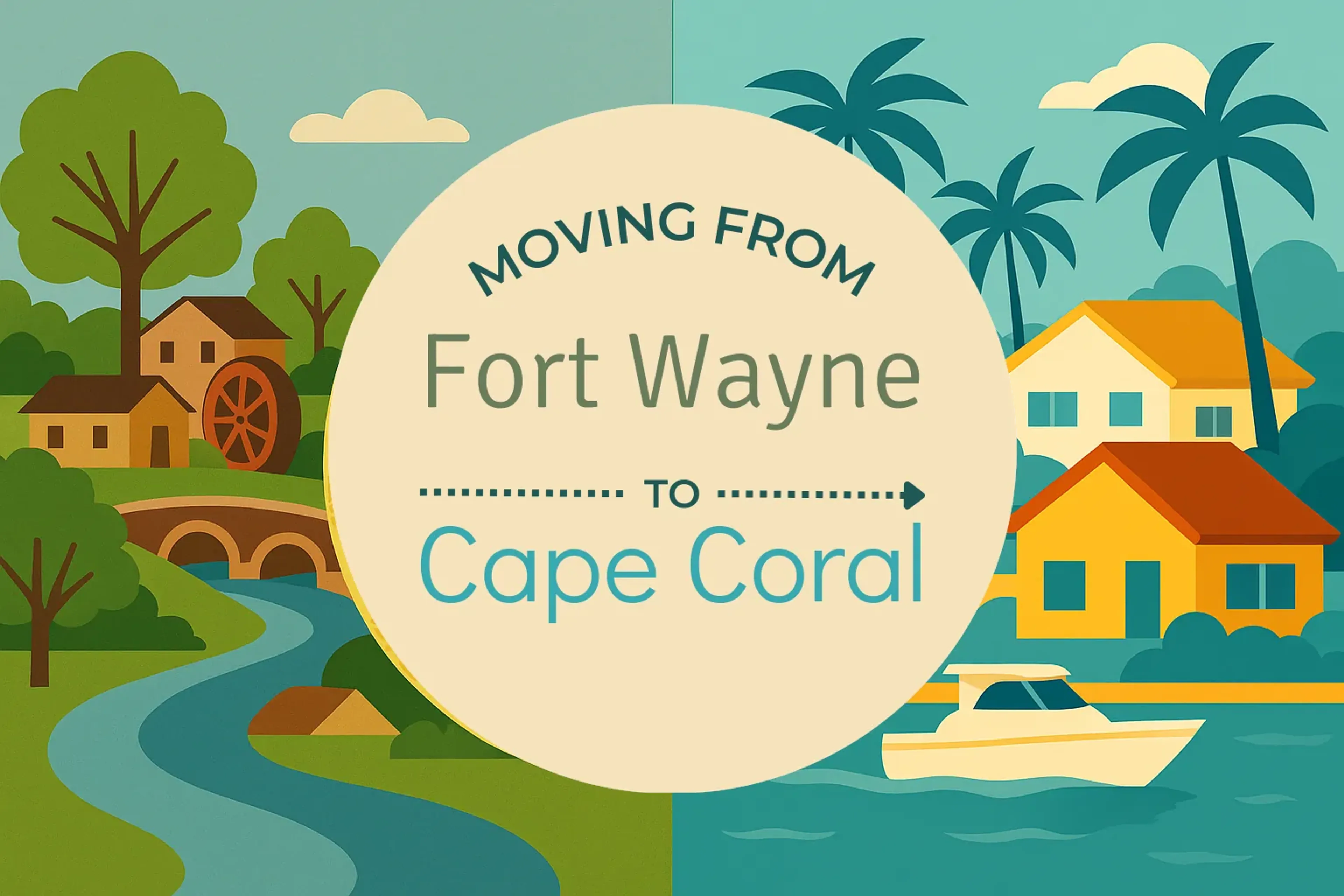 Side-by-side comparison of Fort Wayne to Cape Coral moving companies