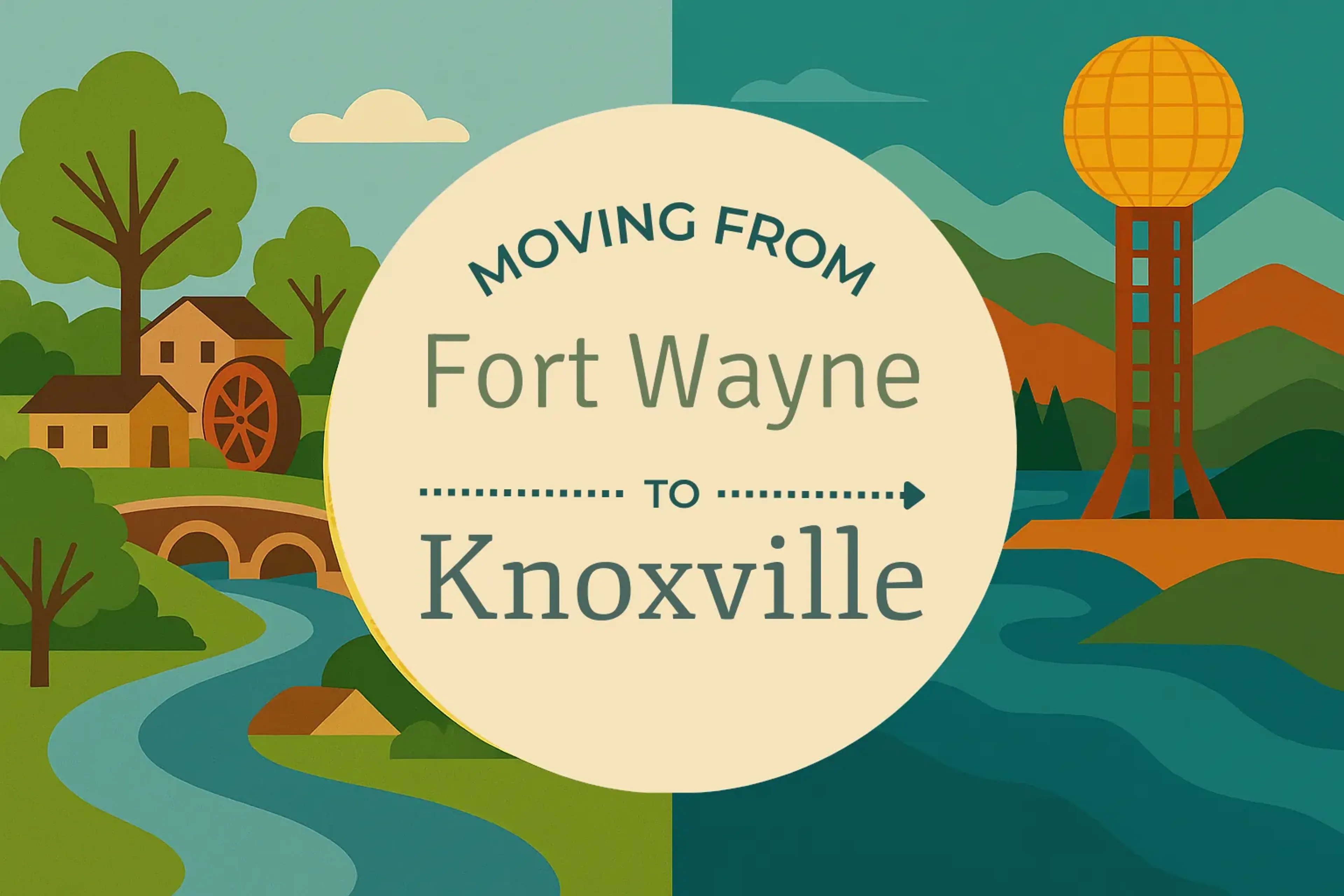 Side-by-side comparison of Fort Wayne to Knoxville moving companies