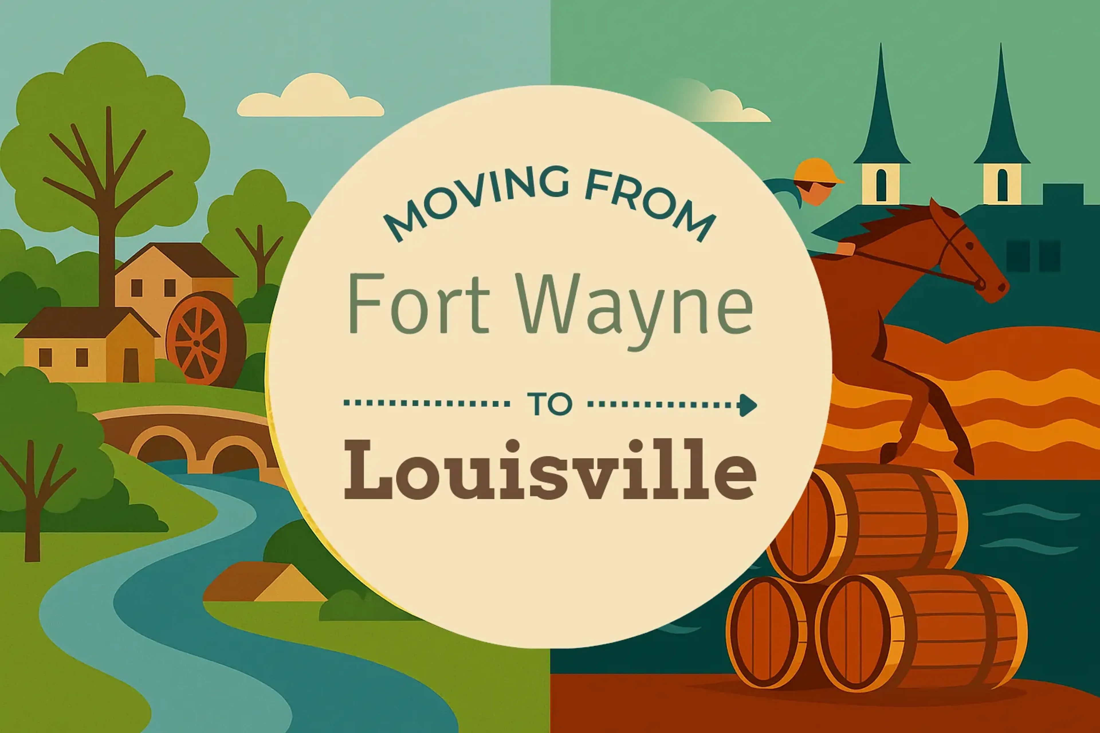 Side-by-side comparison of Fort Wayne to Louisville moving companies
