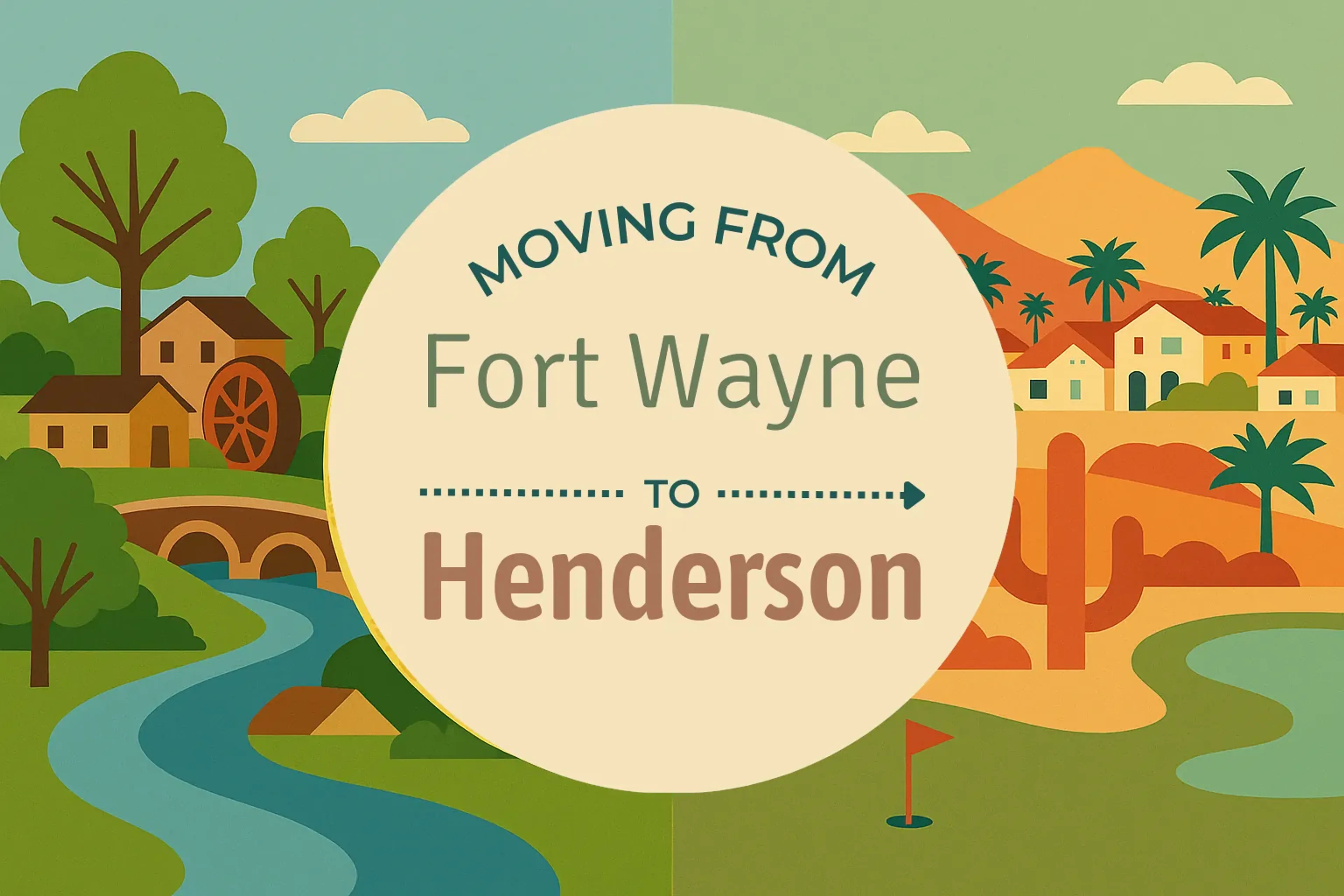 Side-by-side comparison of Fort Wayne to Henderson moving companies