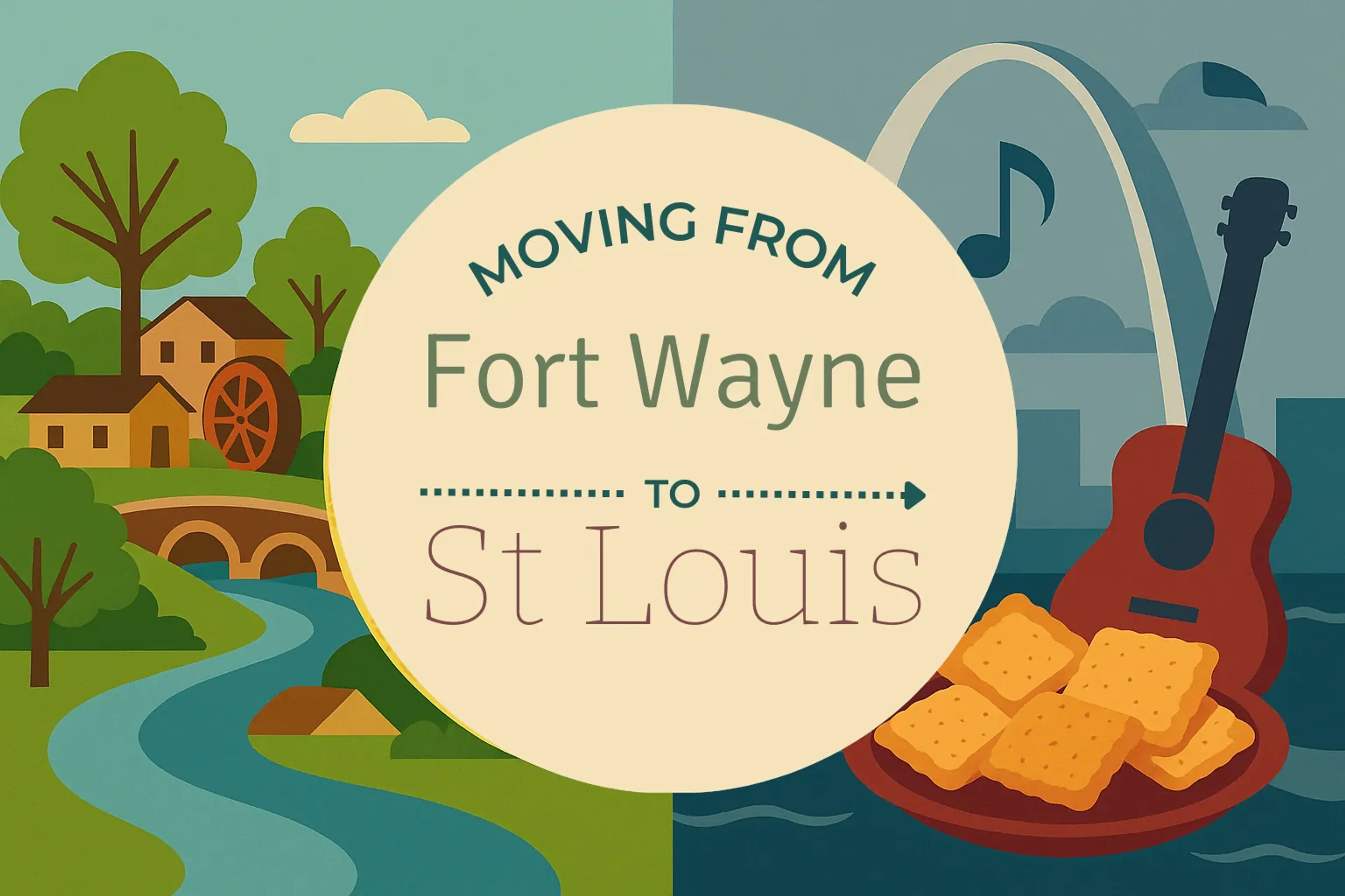 Side-by-side comparison of Fort Wayne to St. Louis moving companies
