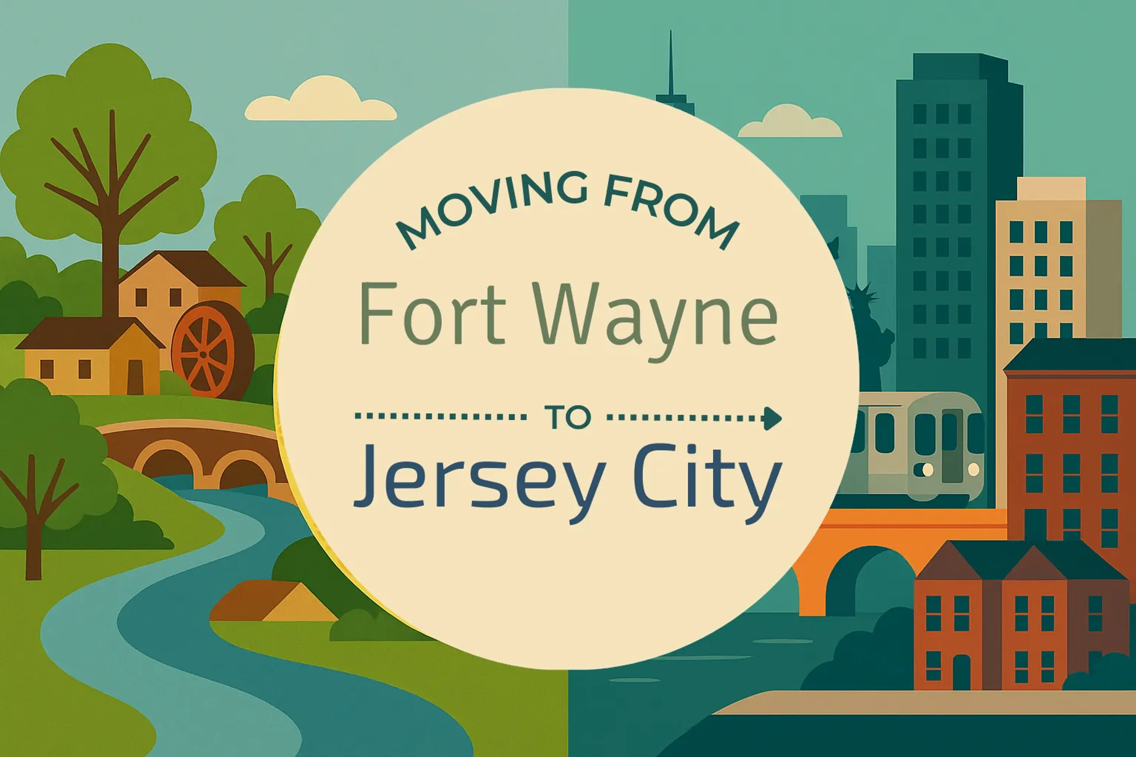 Side-by-side comparison of Fort Wayne to Jersey City moving companies