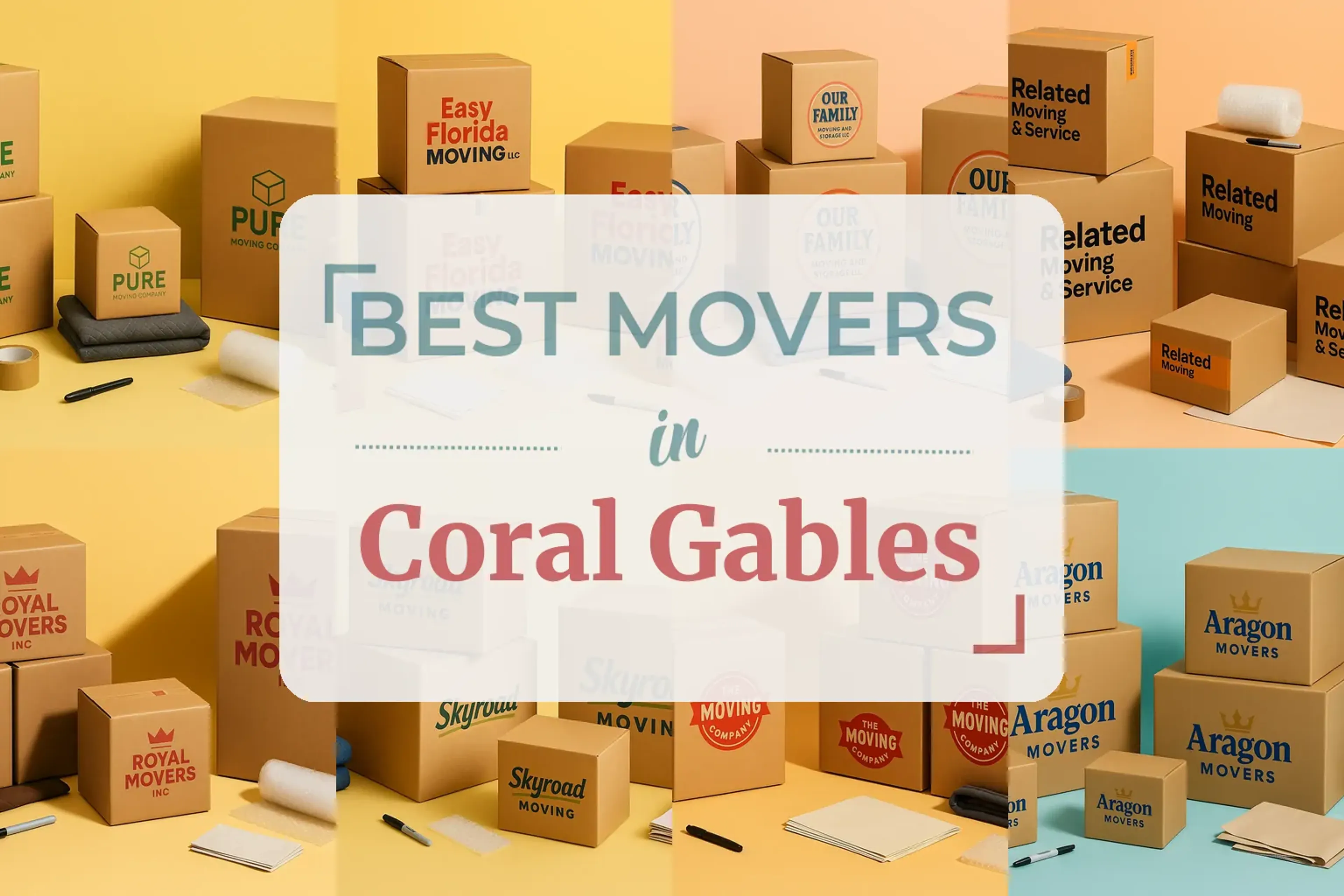 Side-by-side comparison of Coral Gables moving companies