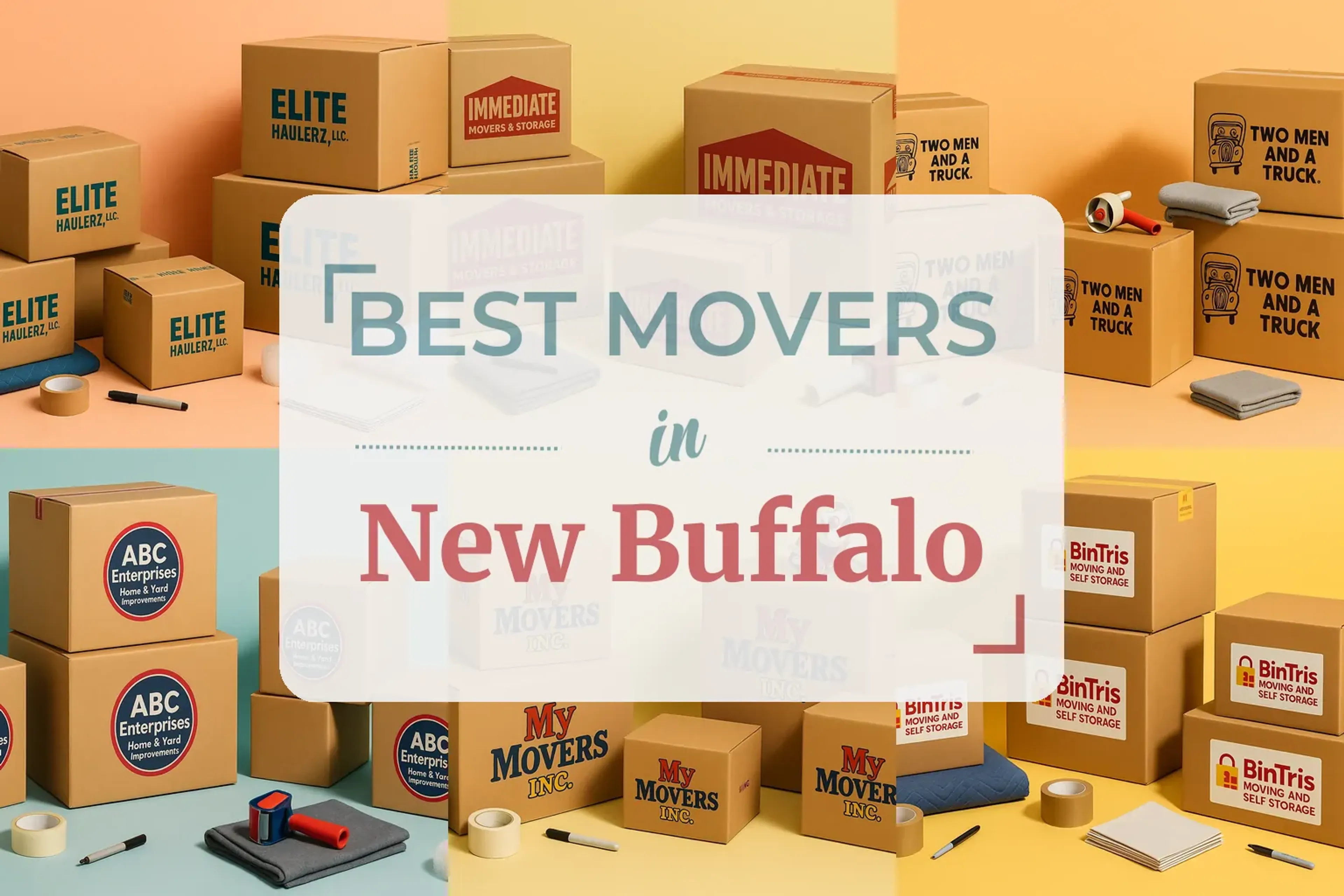 Side-by-side comparison of New Buffalo moving companies