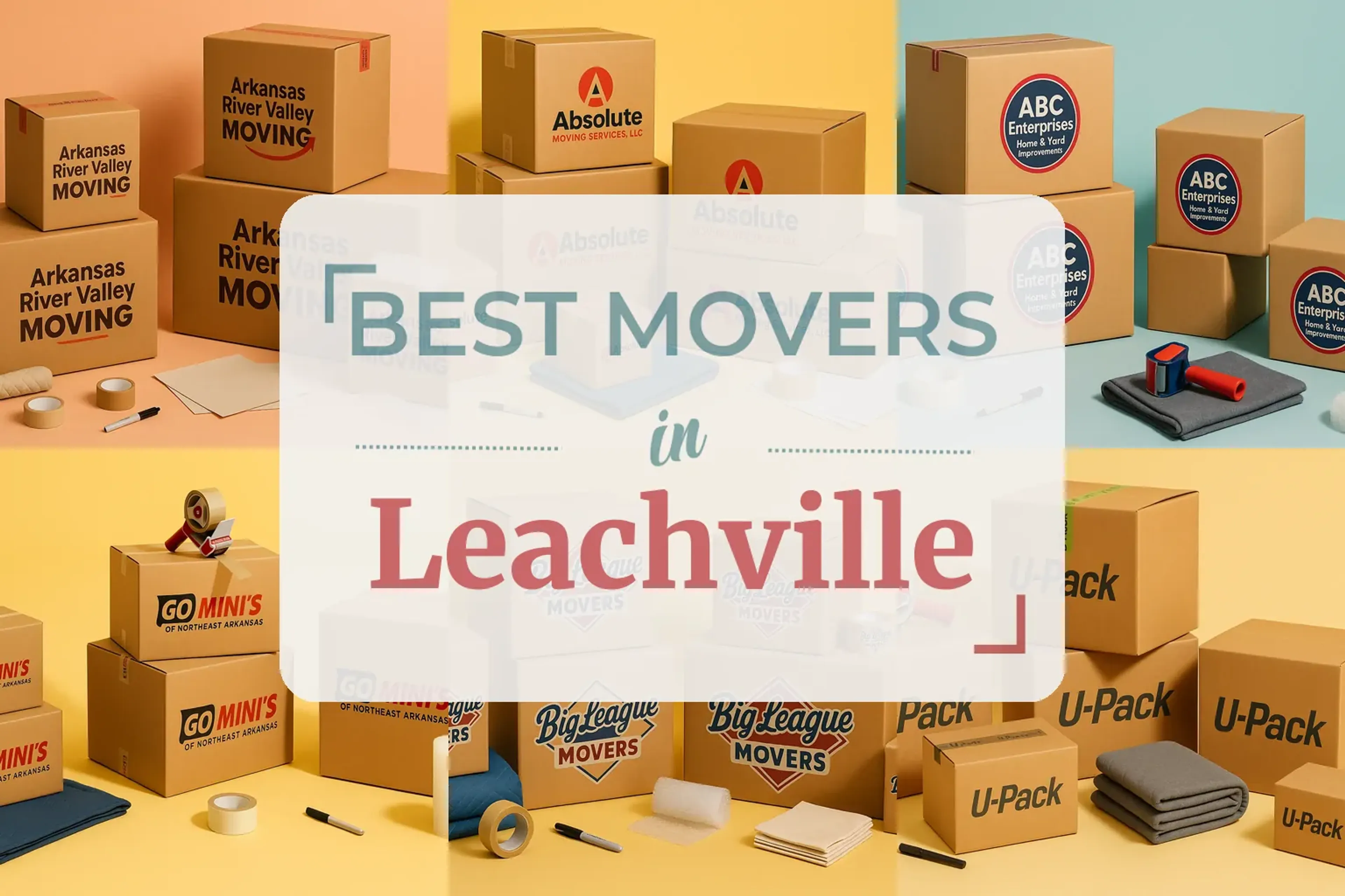 Side-by-side comparison of Leachville moving companies