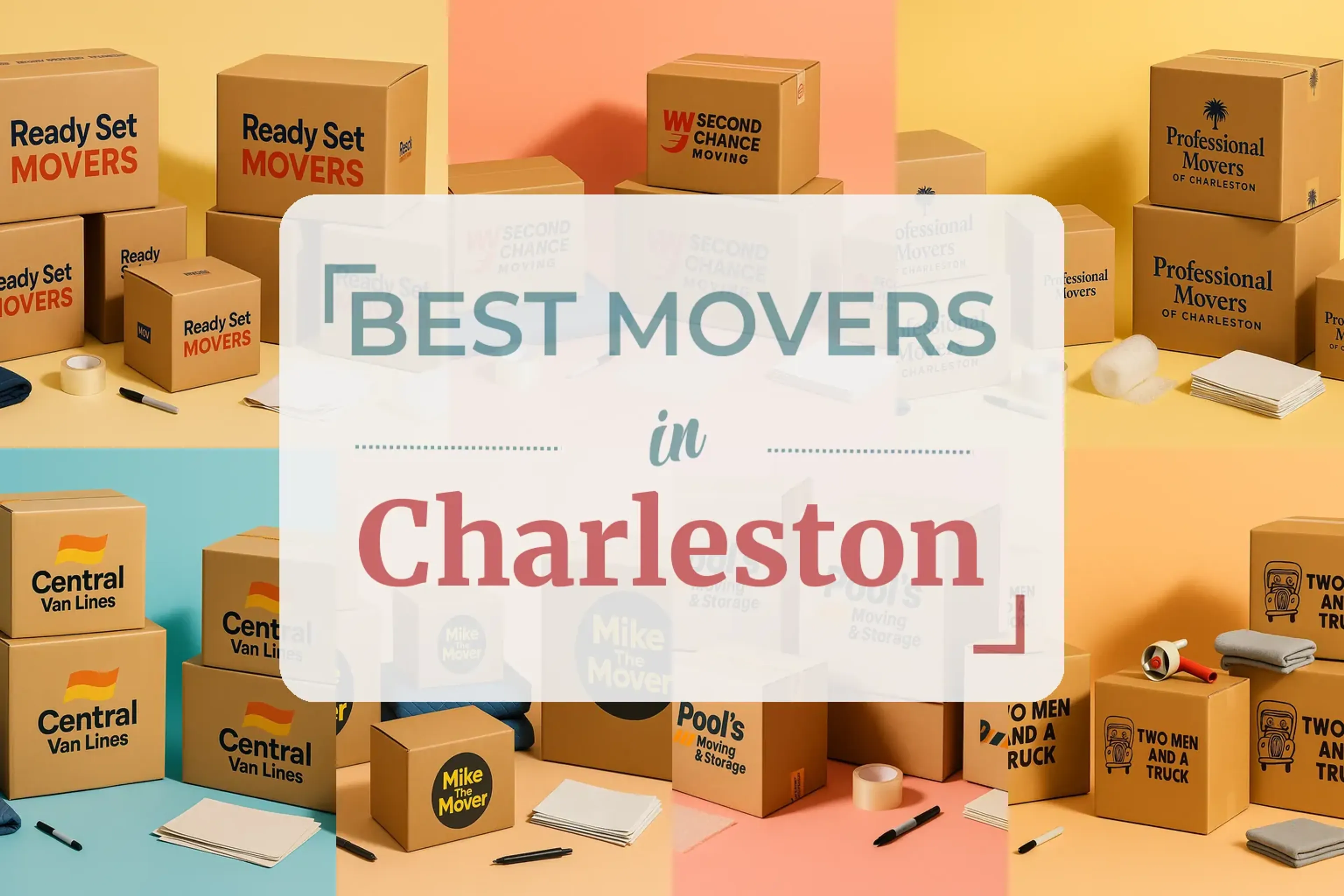 Side-by-side comparison of Charleston moving companies