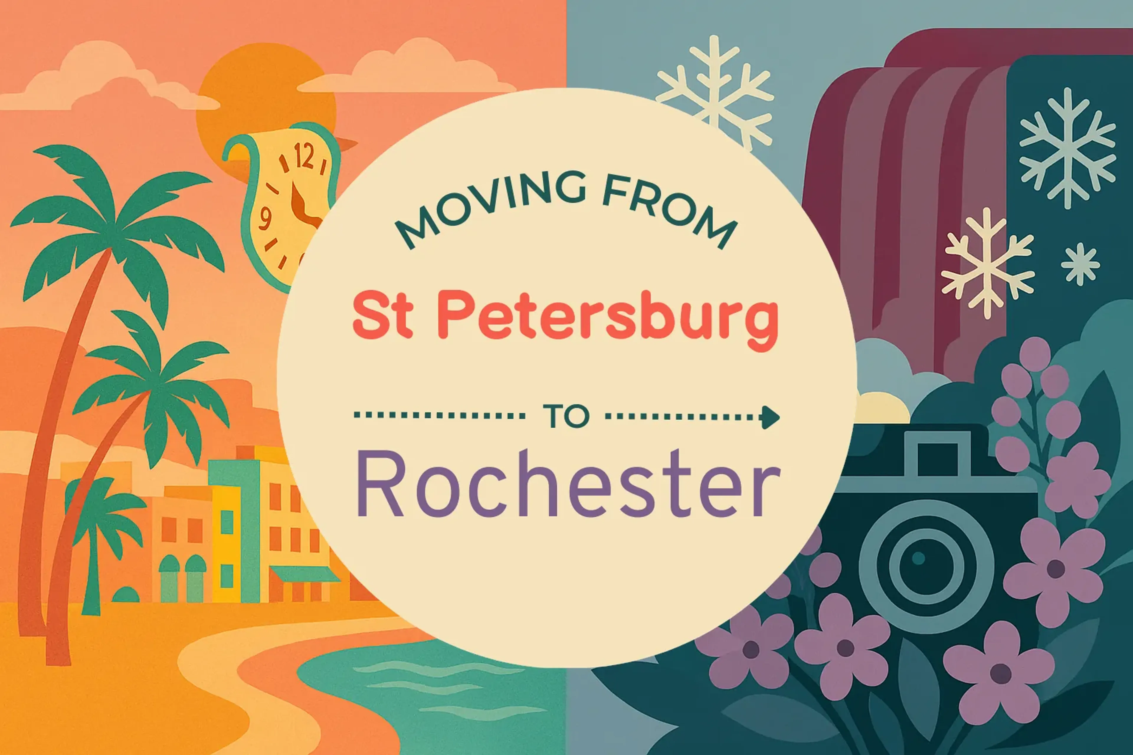 Side-by-side comparison of St. Petersburg to Rochester moving companies
