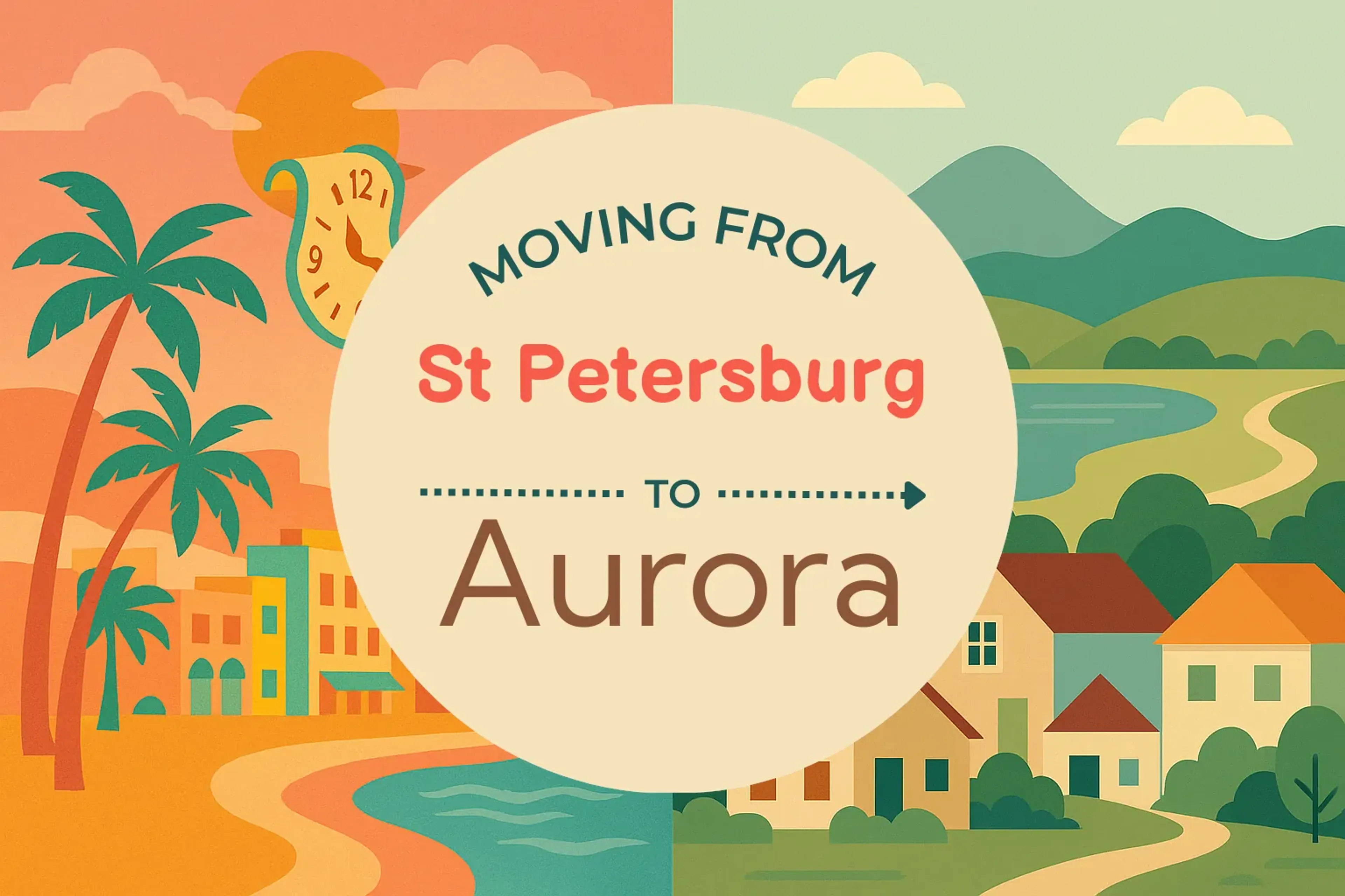 Side-by-side comparison of St. Petersburg to Aurora moving companies