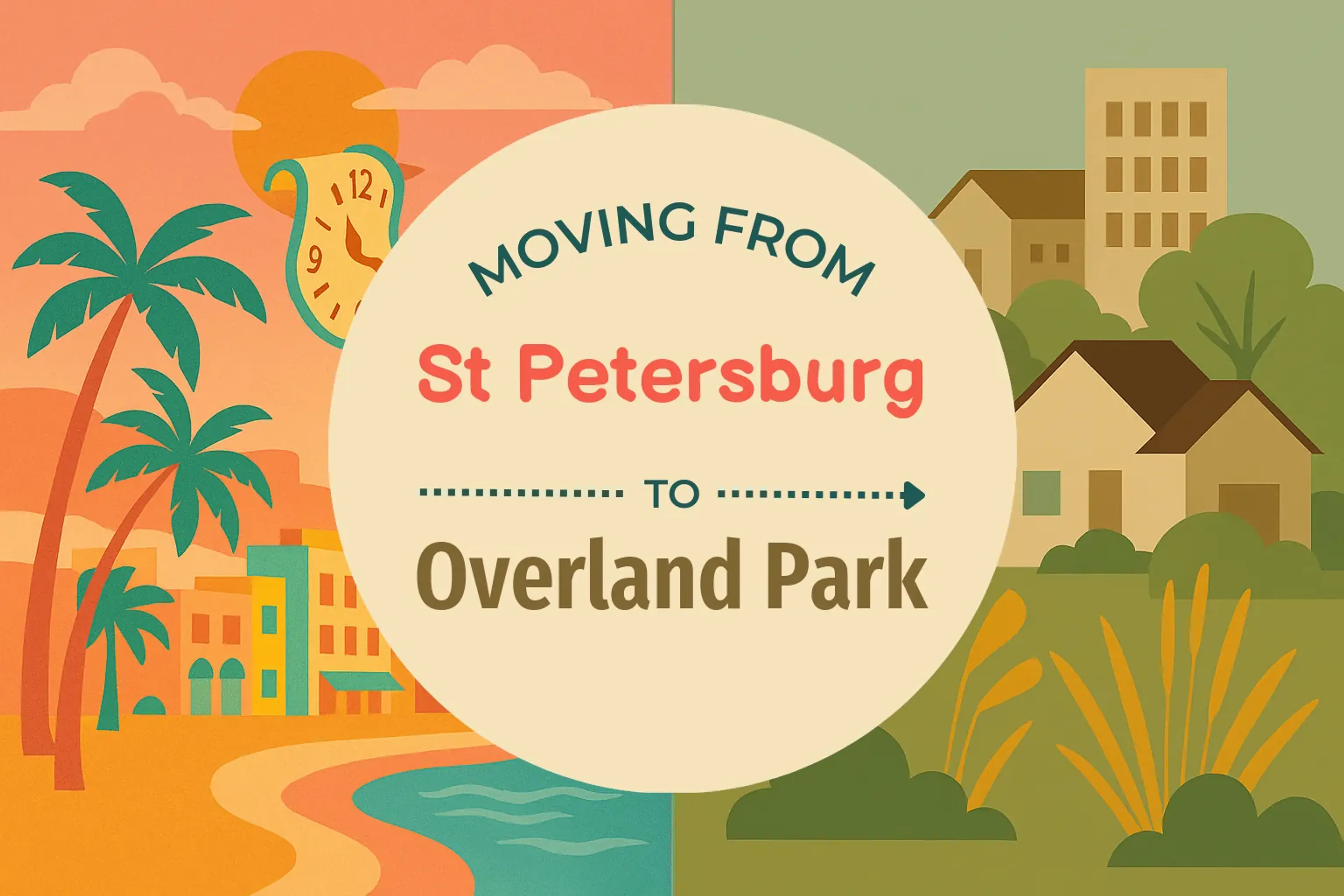 Side-by-side comparison of St. Petersburg to Overland Park moving companies
