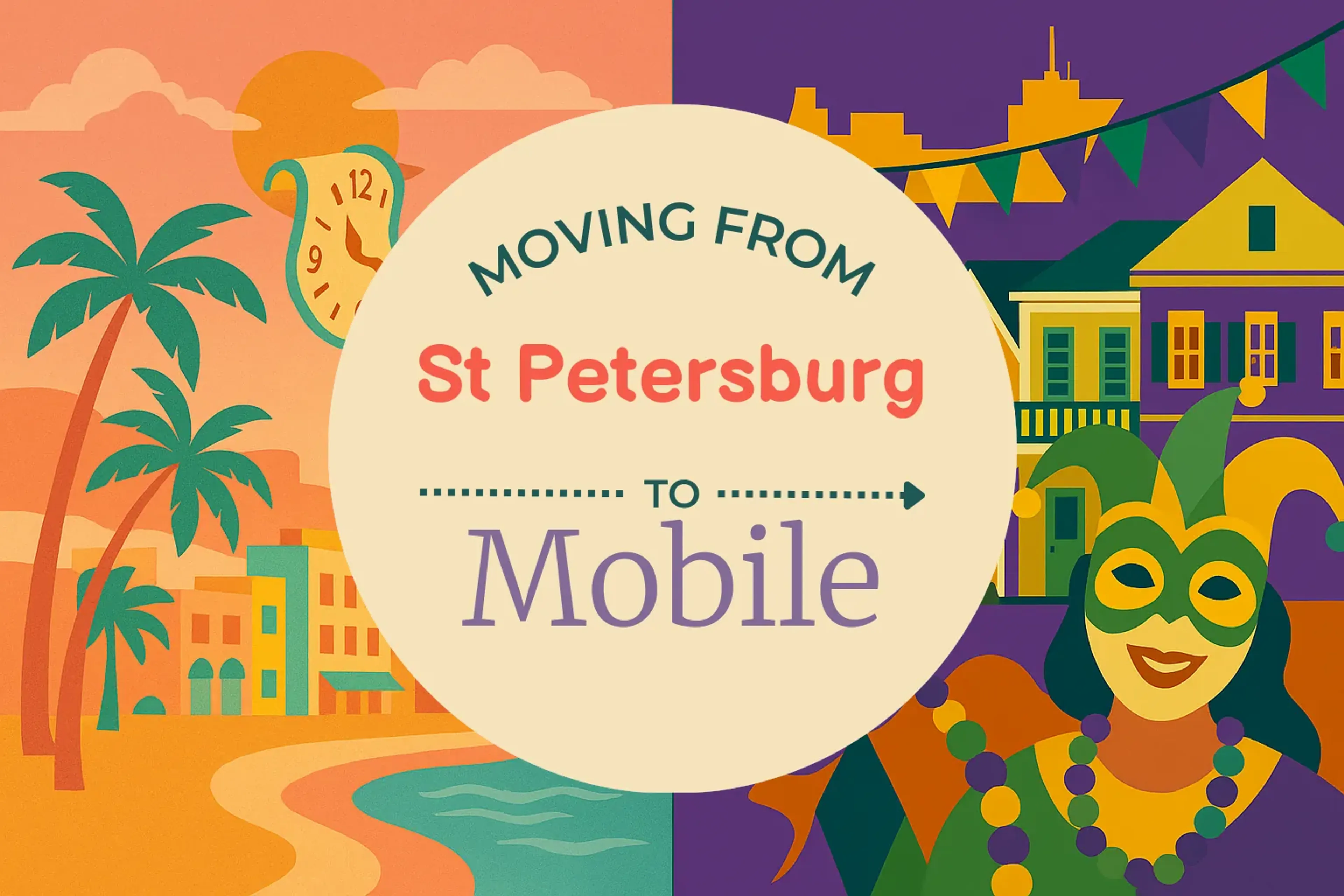 Side-by-side comparison of St. Petersburg to Mobile moving companies