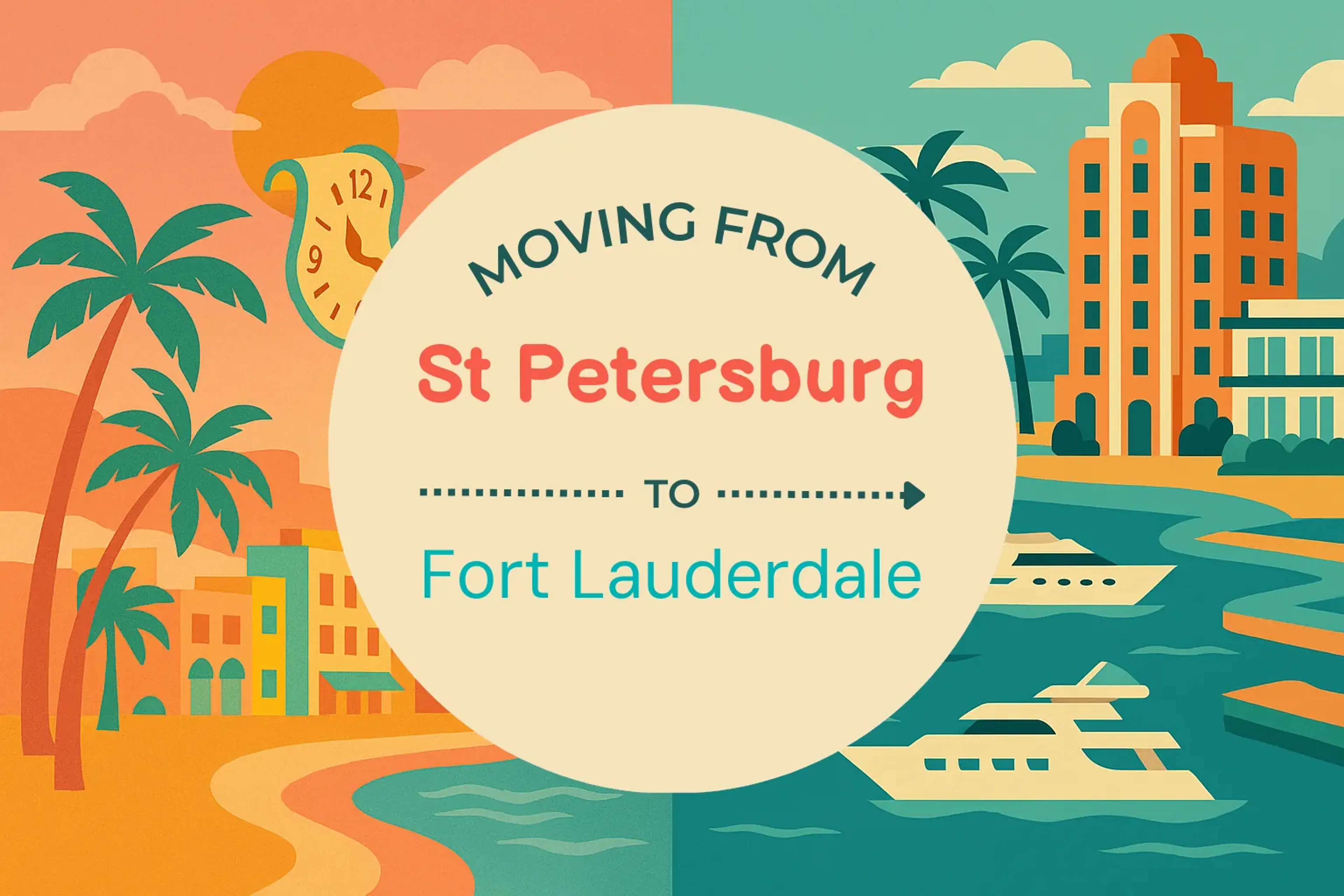 Side-by-side comparison of St. Petersburg to Fort Lauderdale moving companies