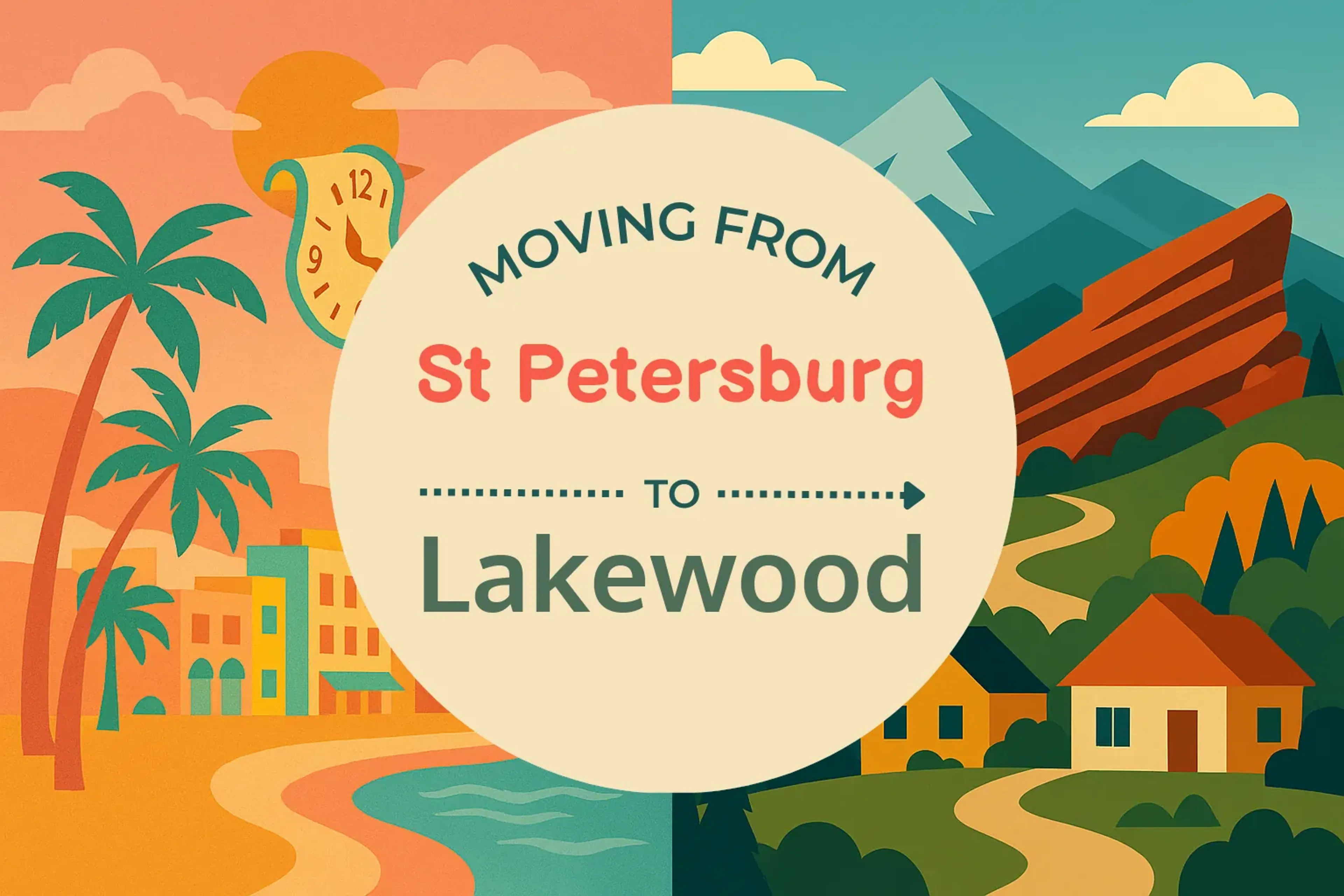 Side-by-side comparison of St. Petersburg to Lakewood moving companies